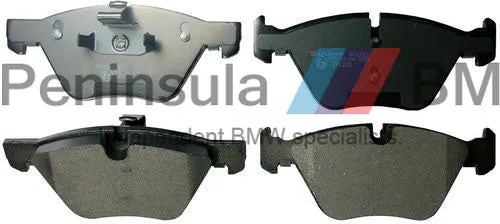 BMW Brake Pads Front E60 E61 TEXTAR 34116763618 34116763617