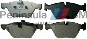 BMW Brake Pads Front E60 E61 TEXTAR 34116763618 34116763617