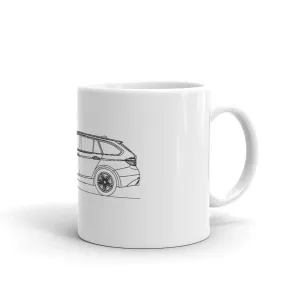 BMW F31 328i Touring silhouette Mug