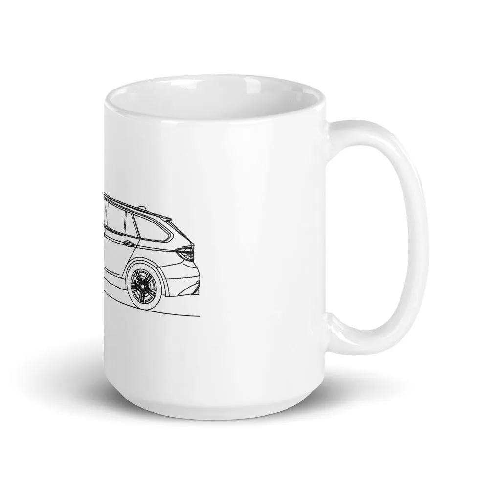 BMW F31 328i Touring silhouette Mug