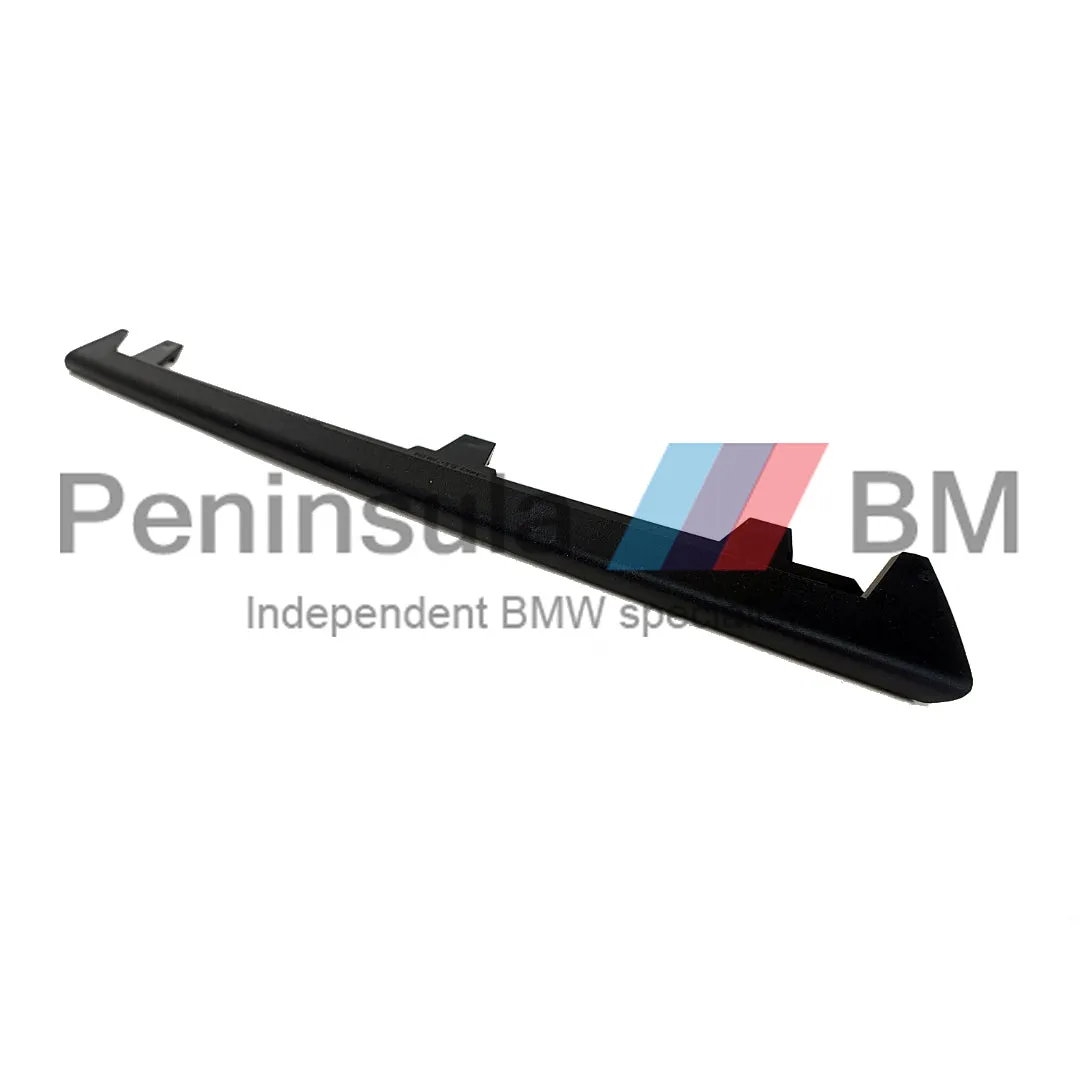 BMW Front Bumper Finisher Left Schwarz E90 E91 51117198899