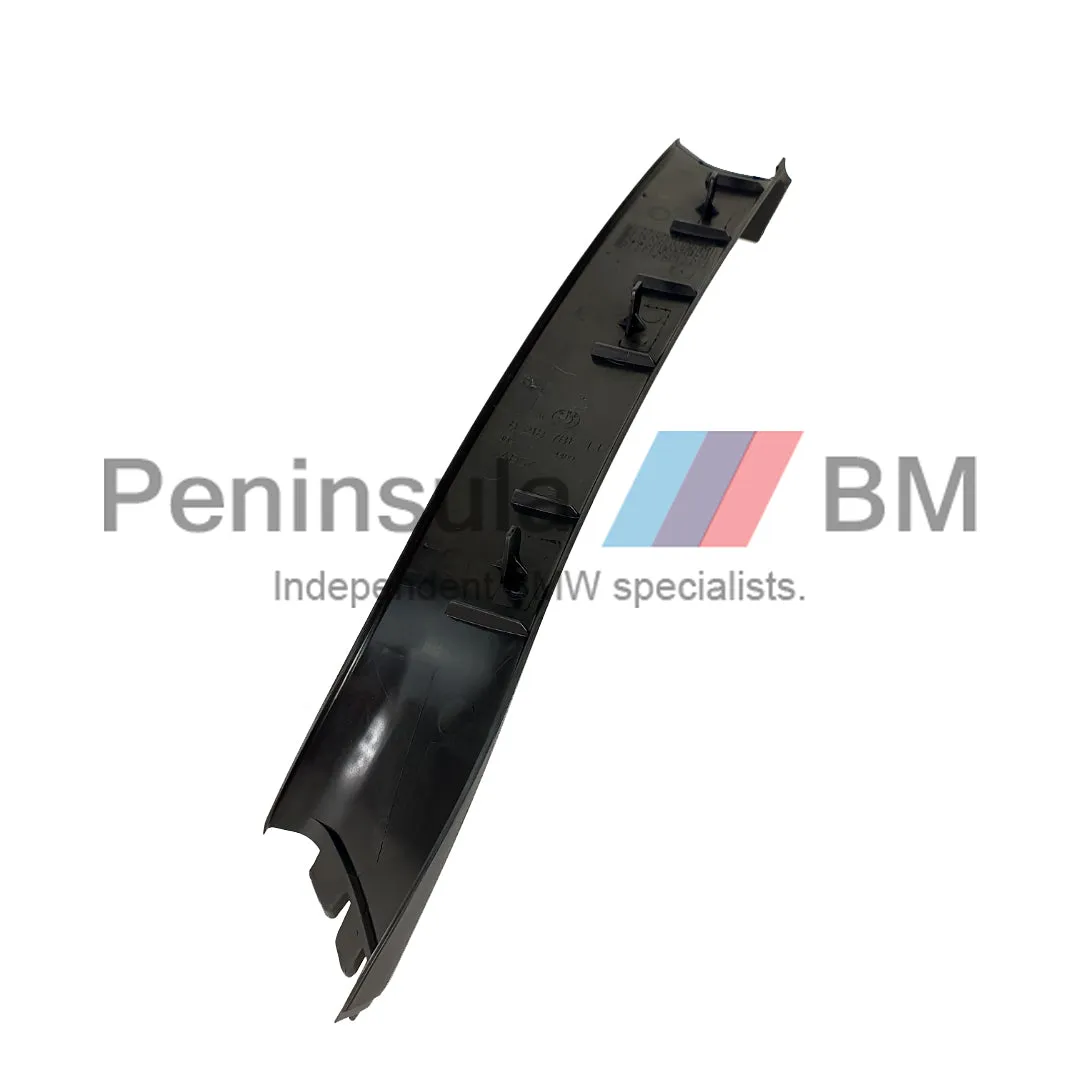 BMW Tailgate Trim Inner Schwarz Touring E46 51498259865 Genuine