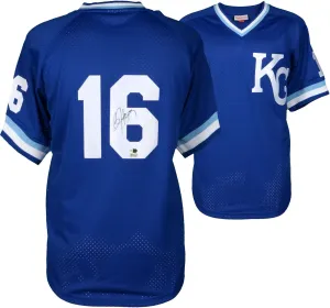 Bo Jackson Signed Autographed Kansas City Royals Baseball Jersey (MLB Authenticated)