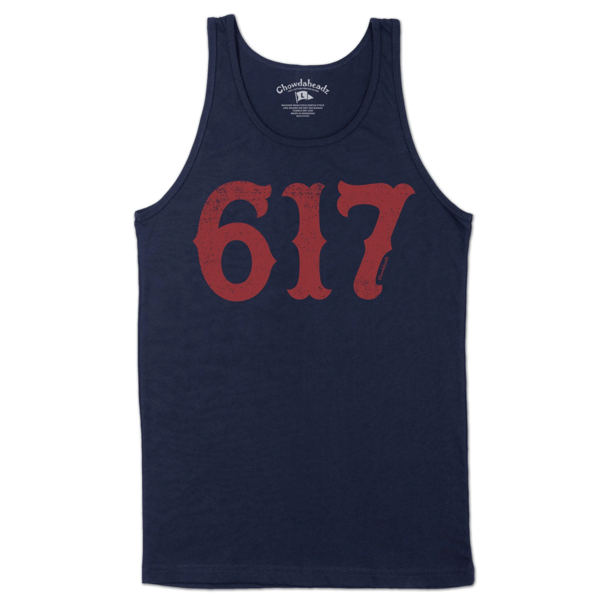Boston 617 Team Spirit Men's Tank Top