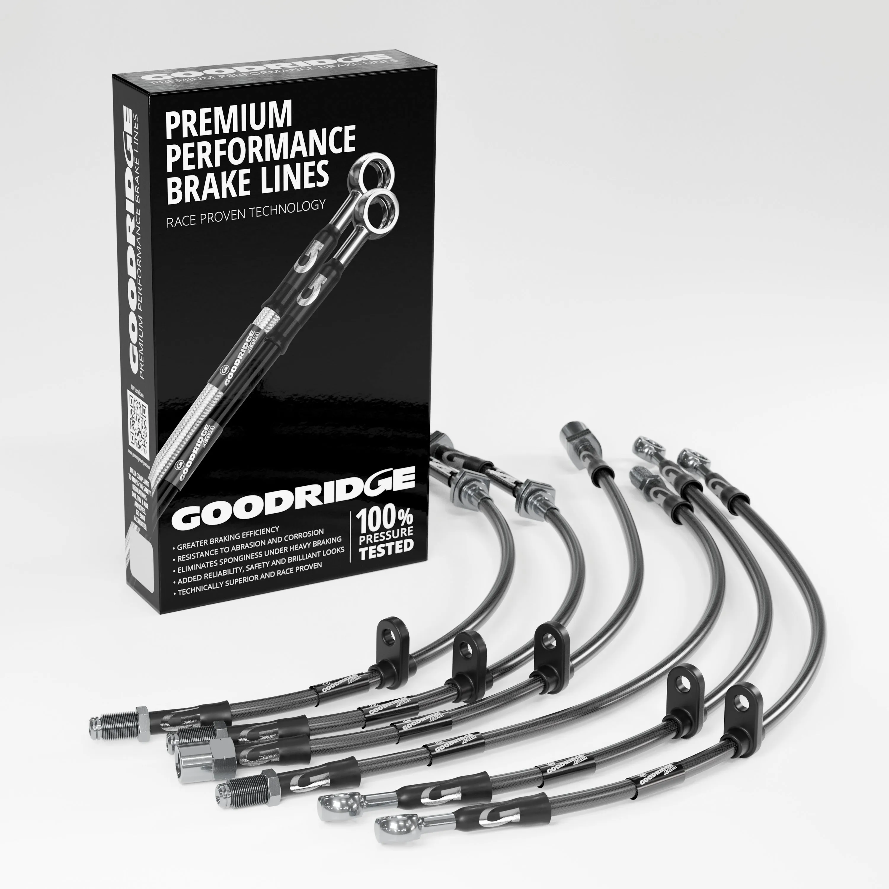 BRAKE HOSE KIT FOR BMW 3 SERIES E36 328I TOURING SE NON-ABS 1998-2000