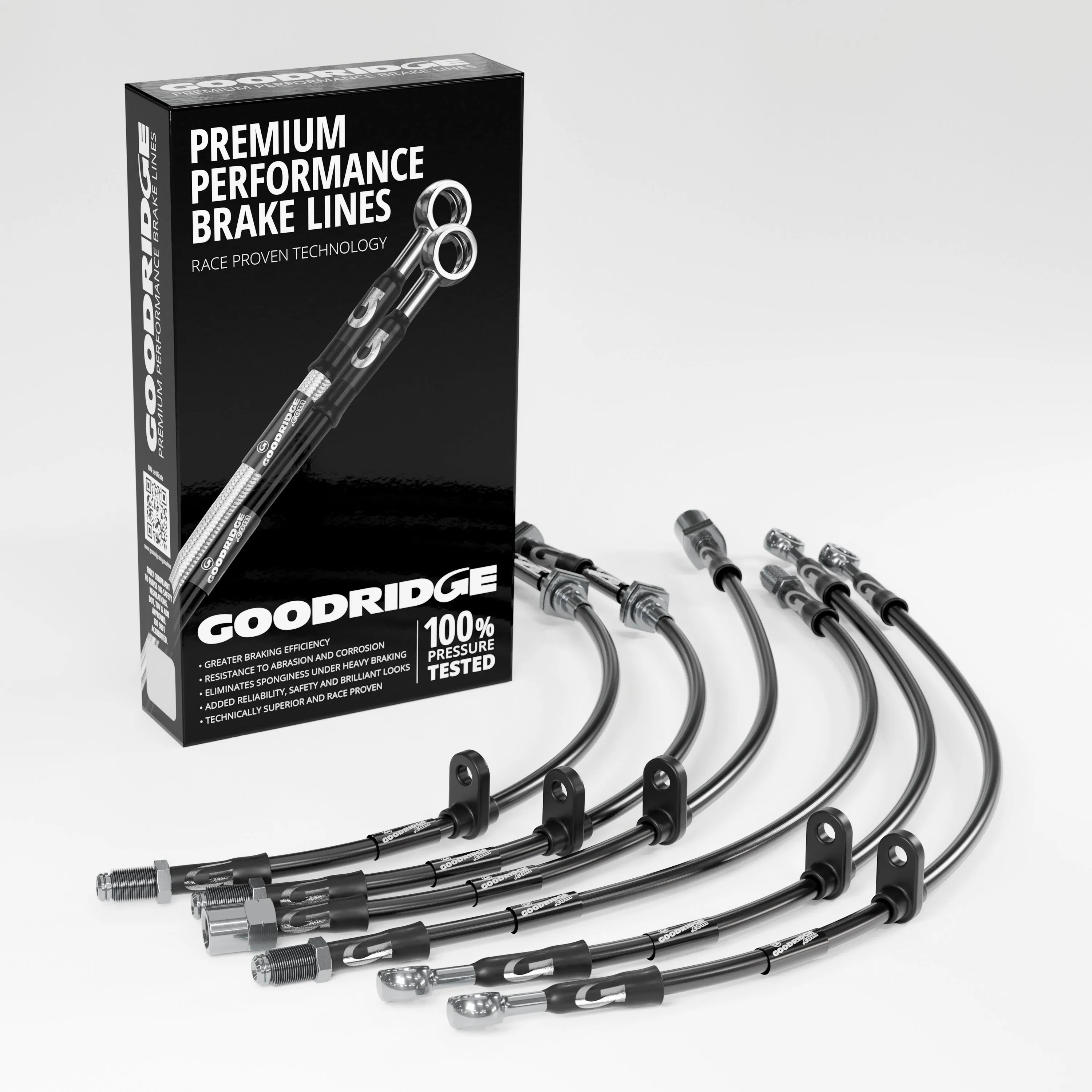 BRAKE HOSE KIT FOR BMW 3 SERIES E36 328I TOURING SE NON-ABS 1998-2000