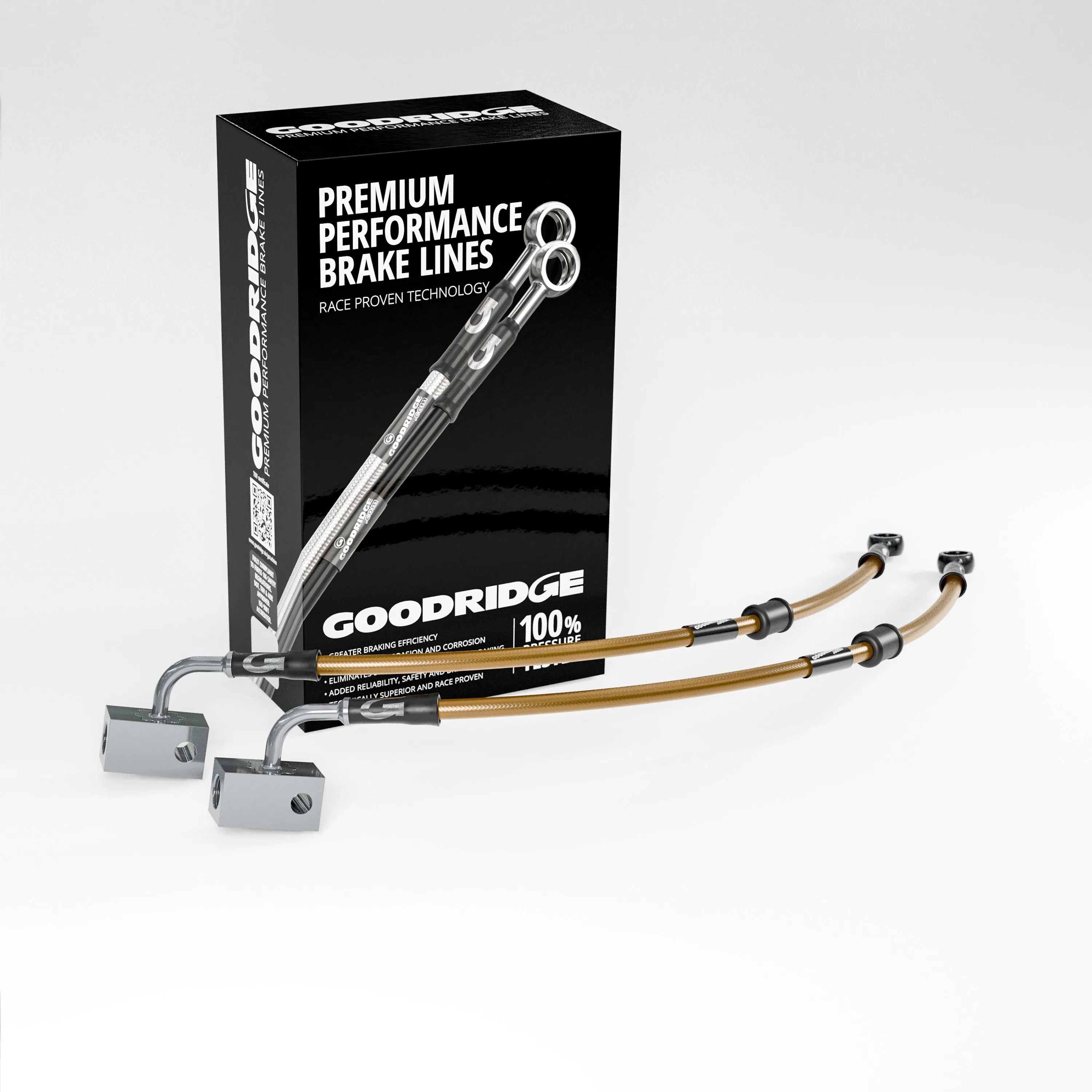 BRAKE HOSE KIT FOR KAWASAKI W800 STREET ABS 19-22