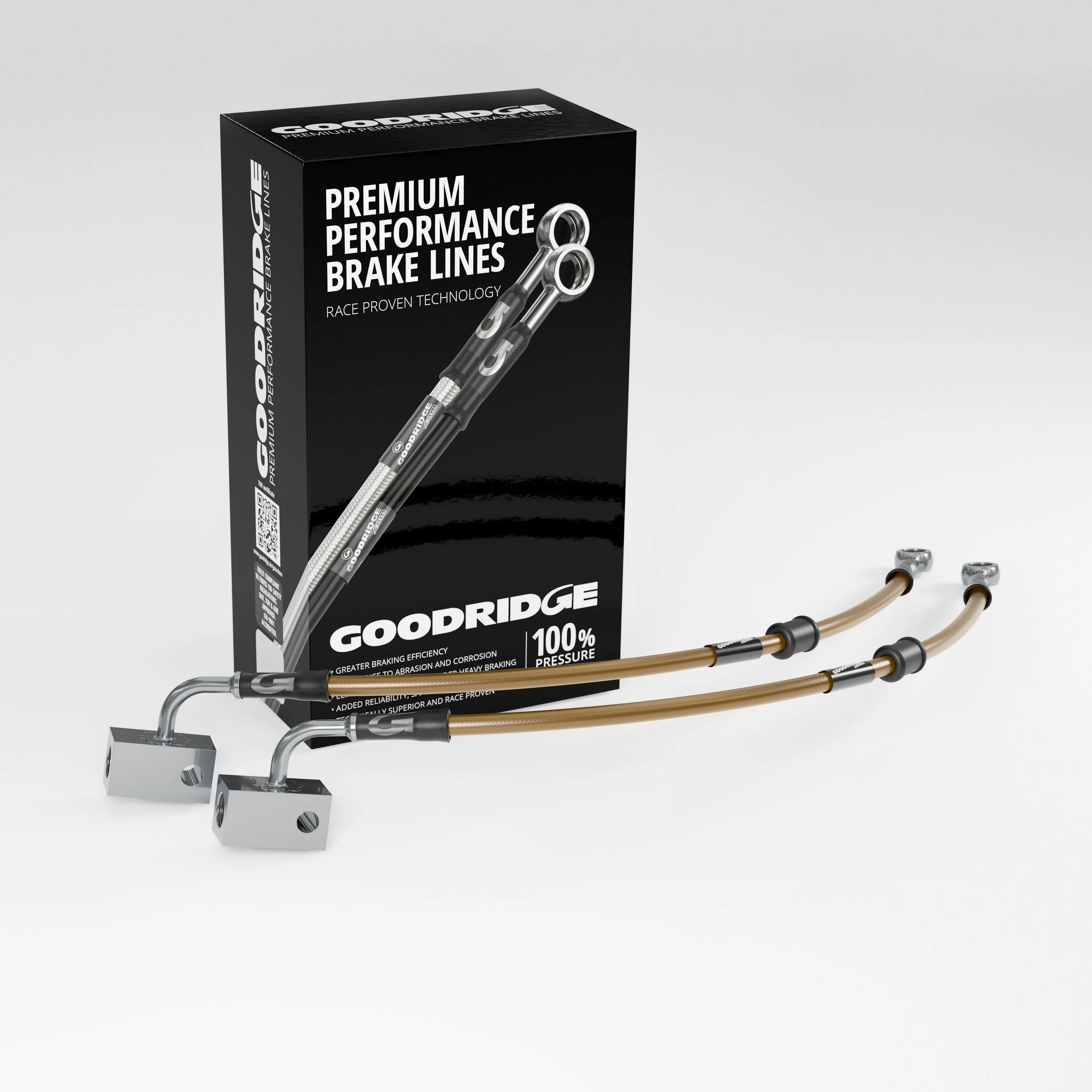 BRAKE HOSE KIT FOR KAWASAKI W800 STREET ABS 19-22