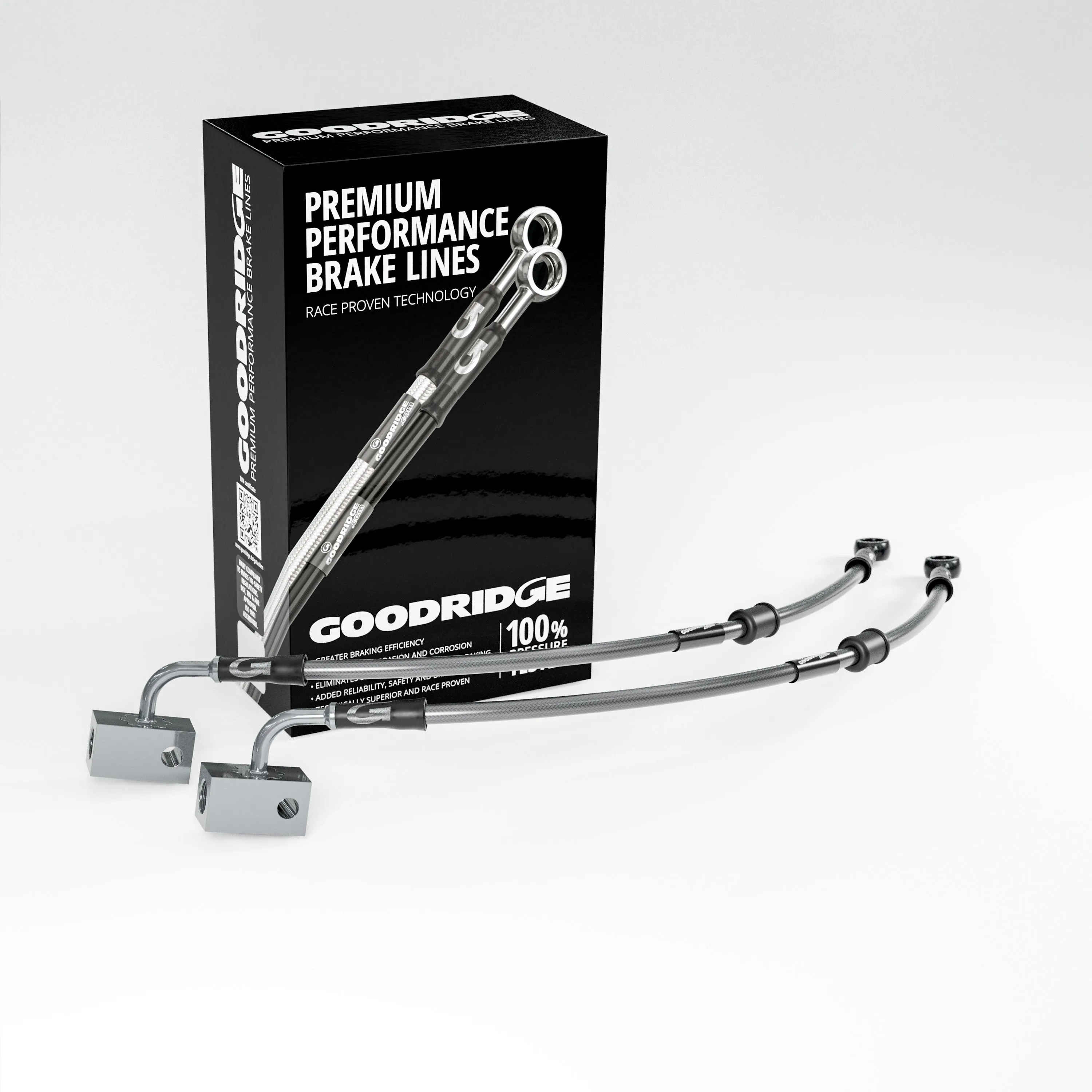 BRAKE HOSE KIT FOR KAWASAKI W800 STREET ABS 19-22