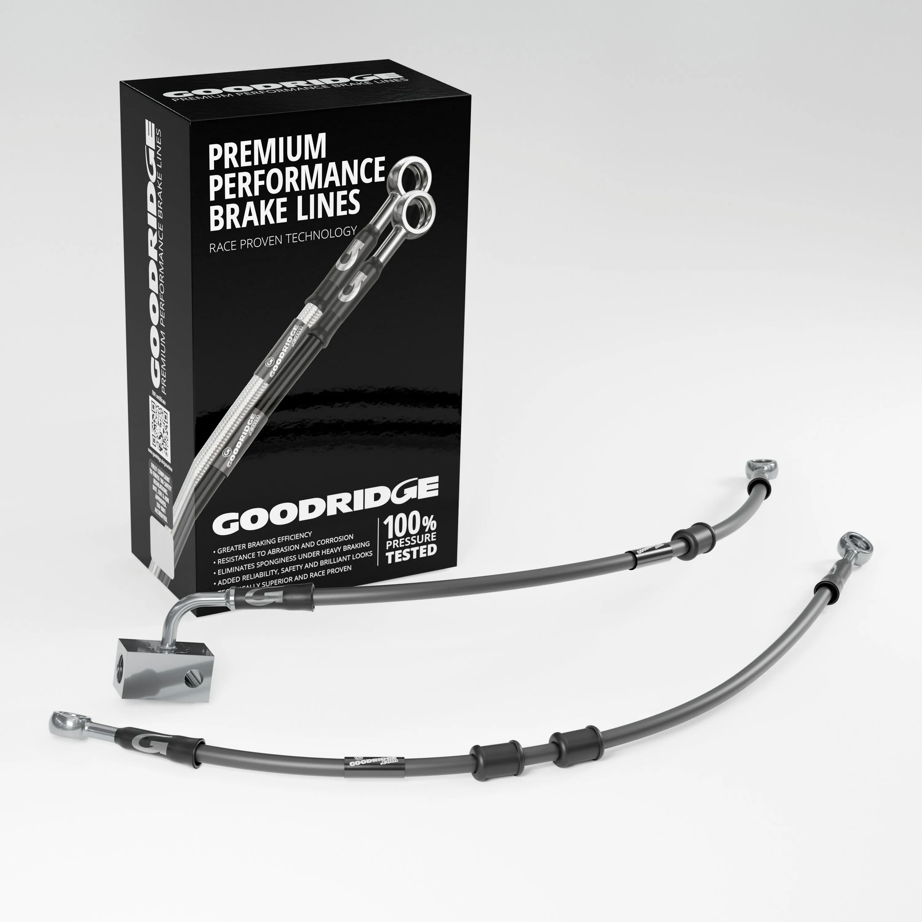 BRAKE HOSE KIT FOR KAWASAKI W800 STREET ABS 19-22