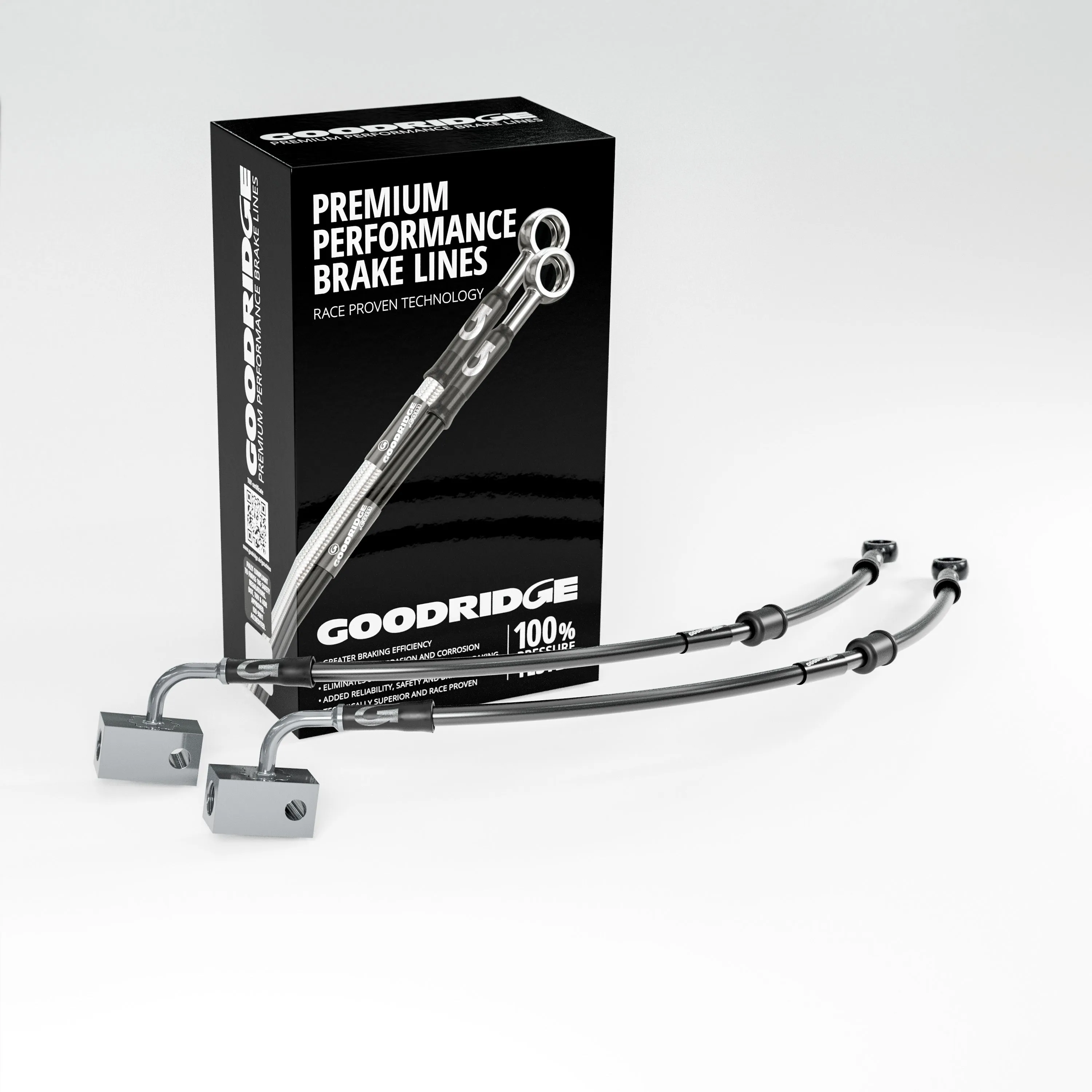 BRAKE HOSE KIT FOR KAWASAKI W800 STREET ABS 19-22