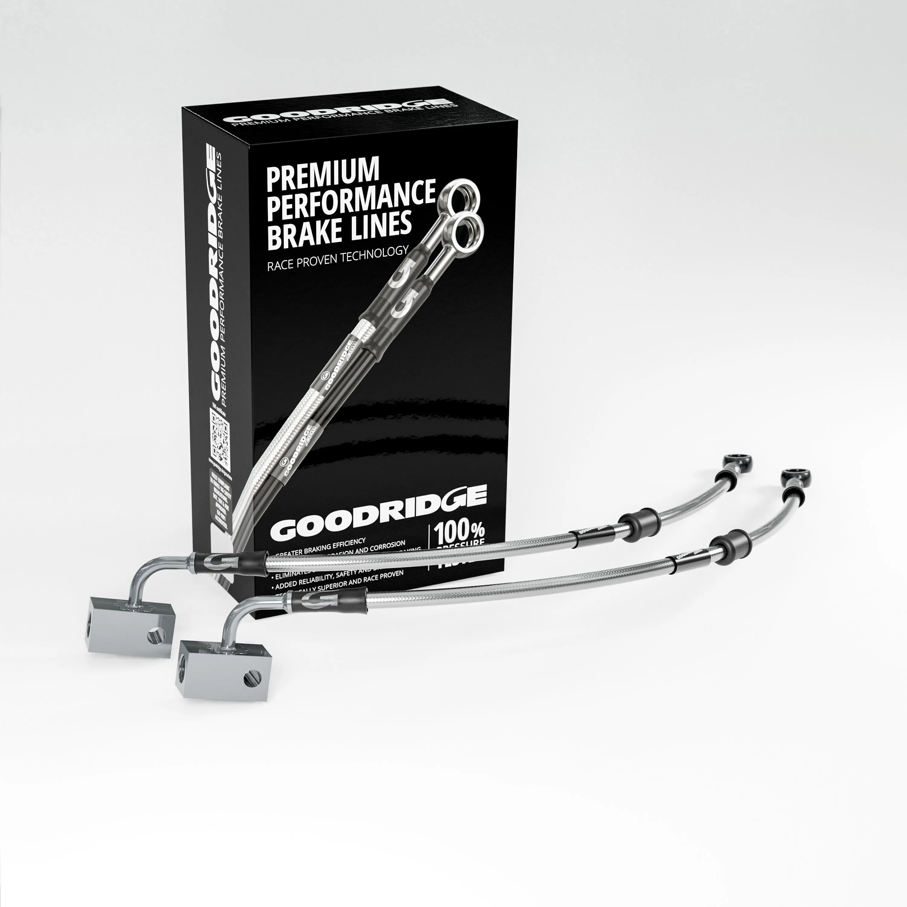 BRAKE HOSE KIT FOR KAWASAKI W800 STREET ABS 19-22