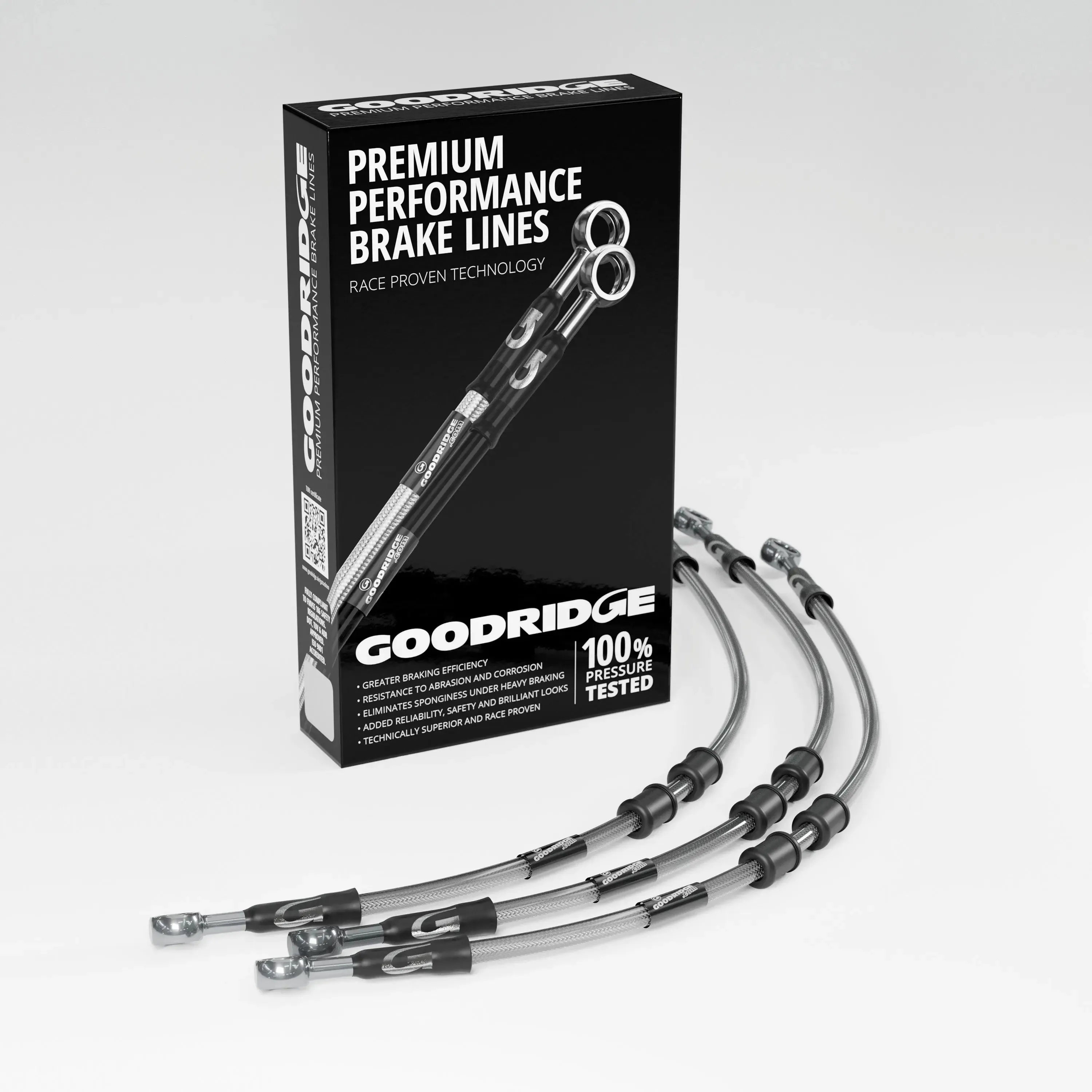 BRAKE HOSE KIT FOR TRIUMPH STREET TRIPLE 675R 09-15