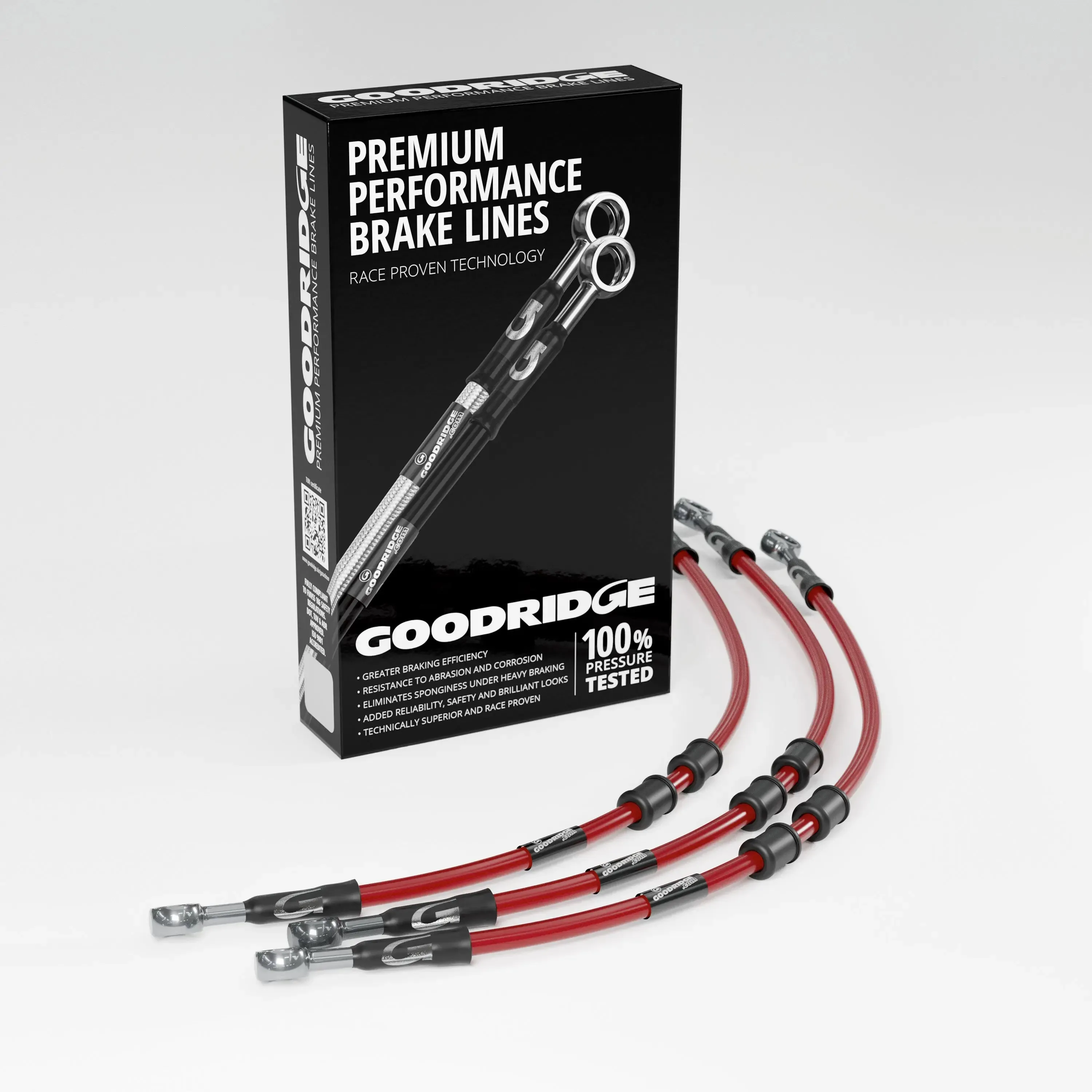 BRAKE HOSE KIT FOR TRIUMPH STREET TRIPLE 675R 09-15
