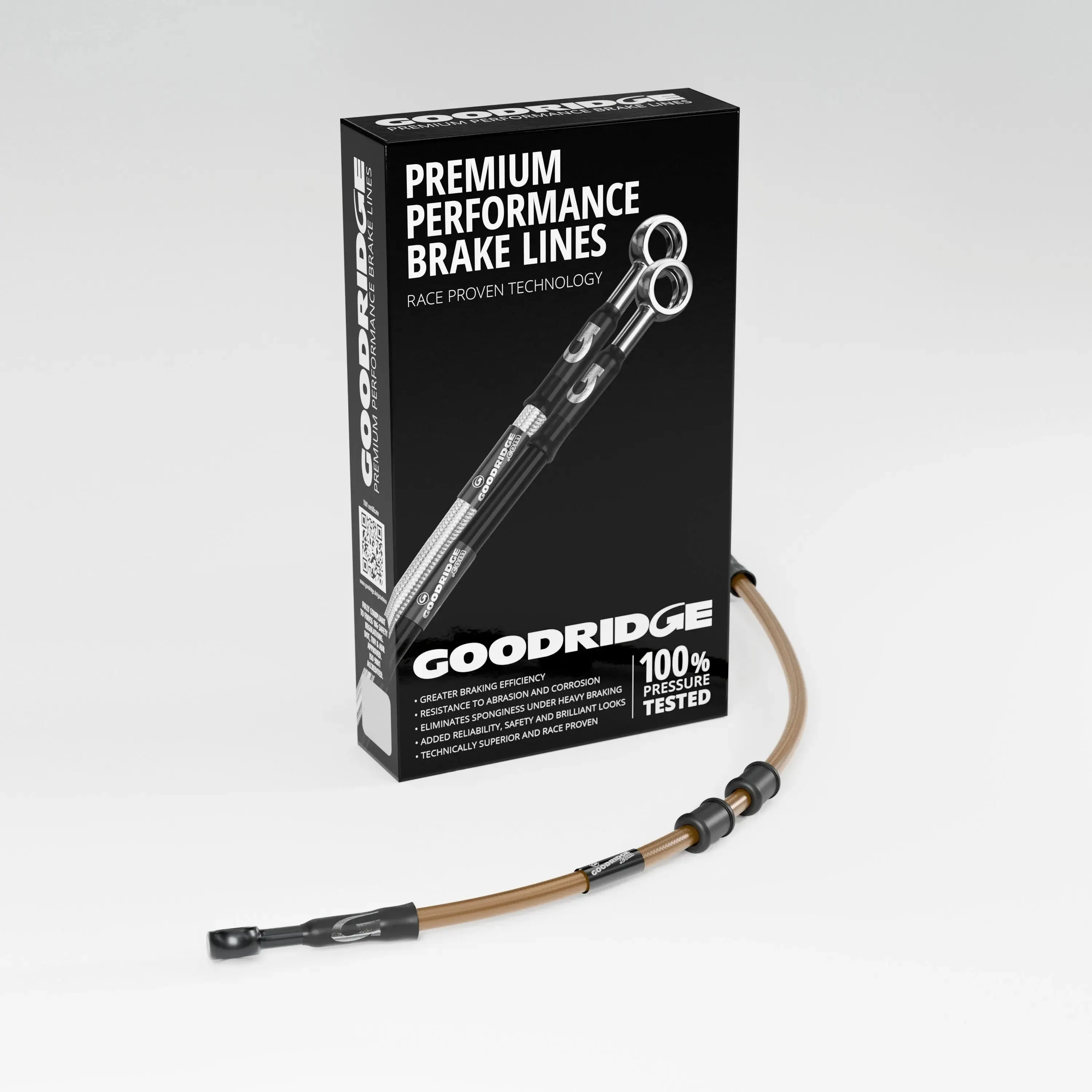 BRAKE HOSE KIT FOR TRIUMPH STREET TRIPLE 675R 09-15