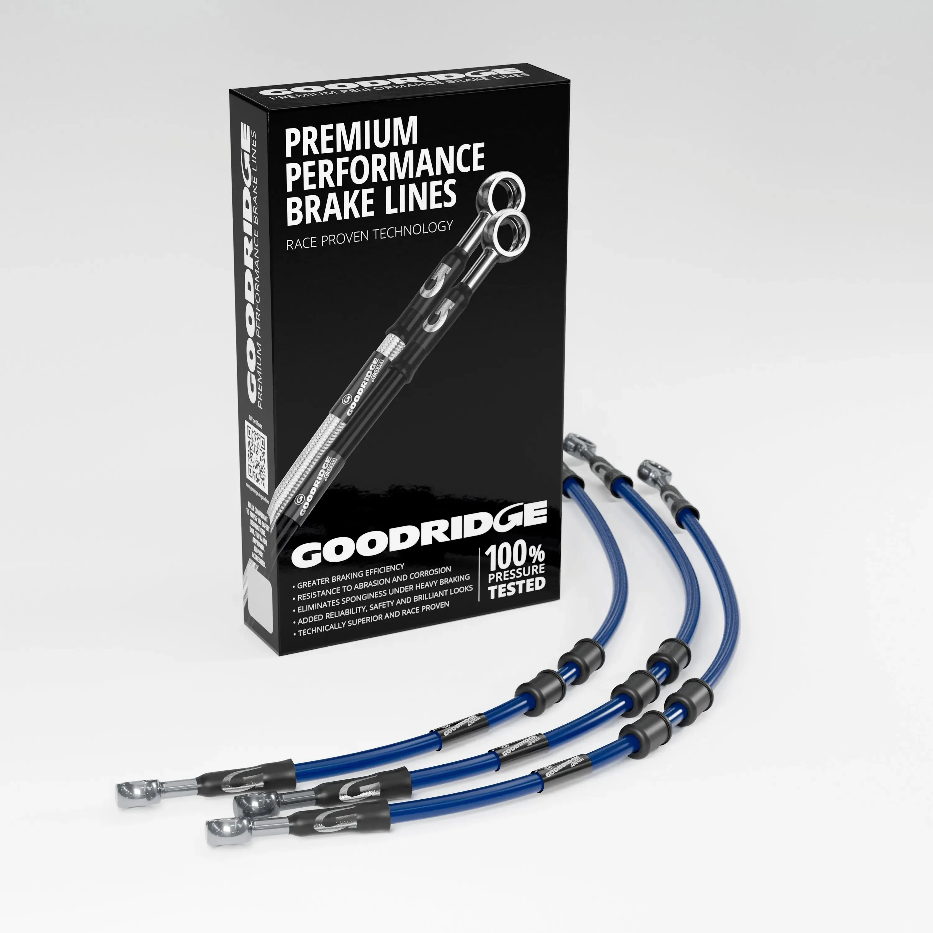 BRAKE HOSE KIT FOR TRIUMPH STREET TRIPLE 675R 09-15