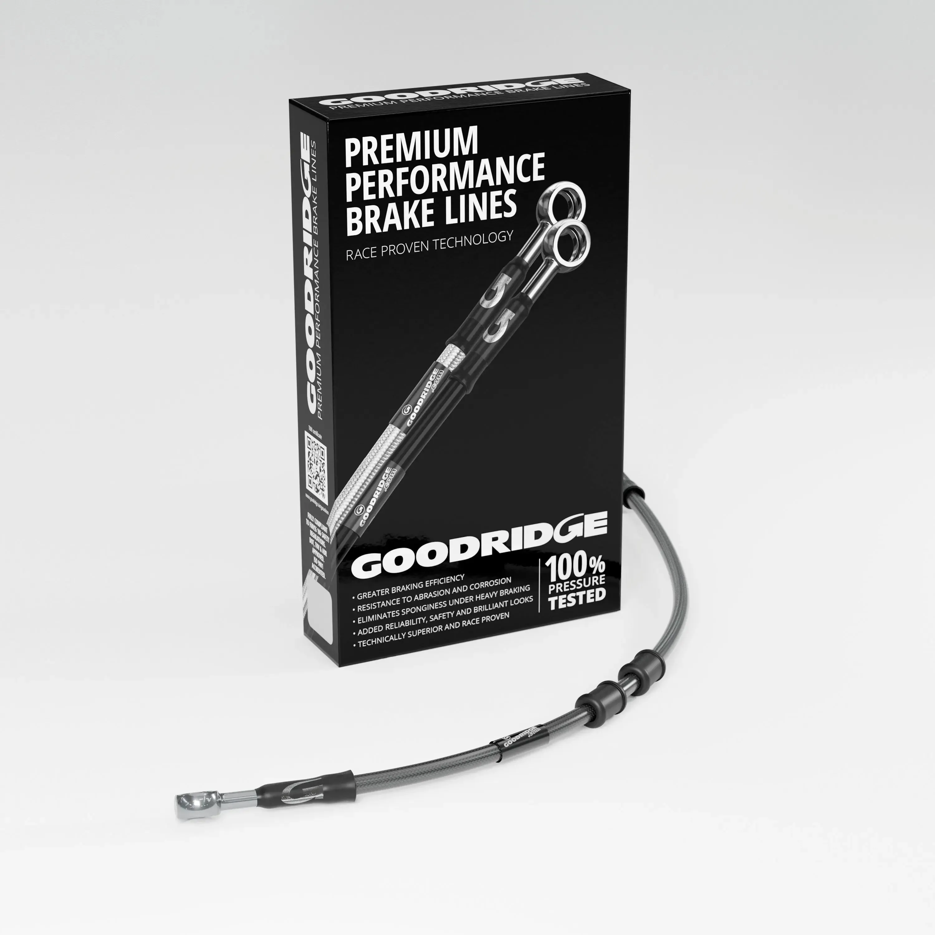 BRAKE HOSE KIT FOR TRIUMPH STREET TRIPLE 675R 09-15