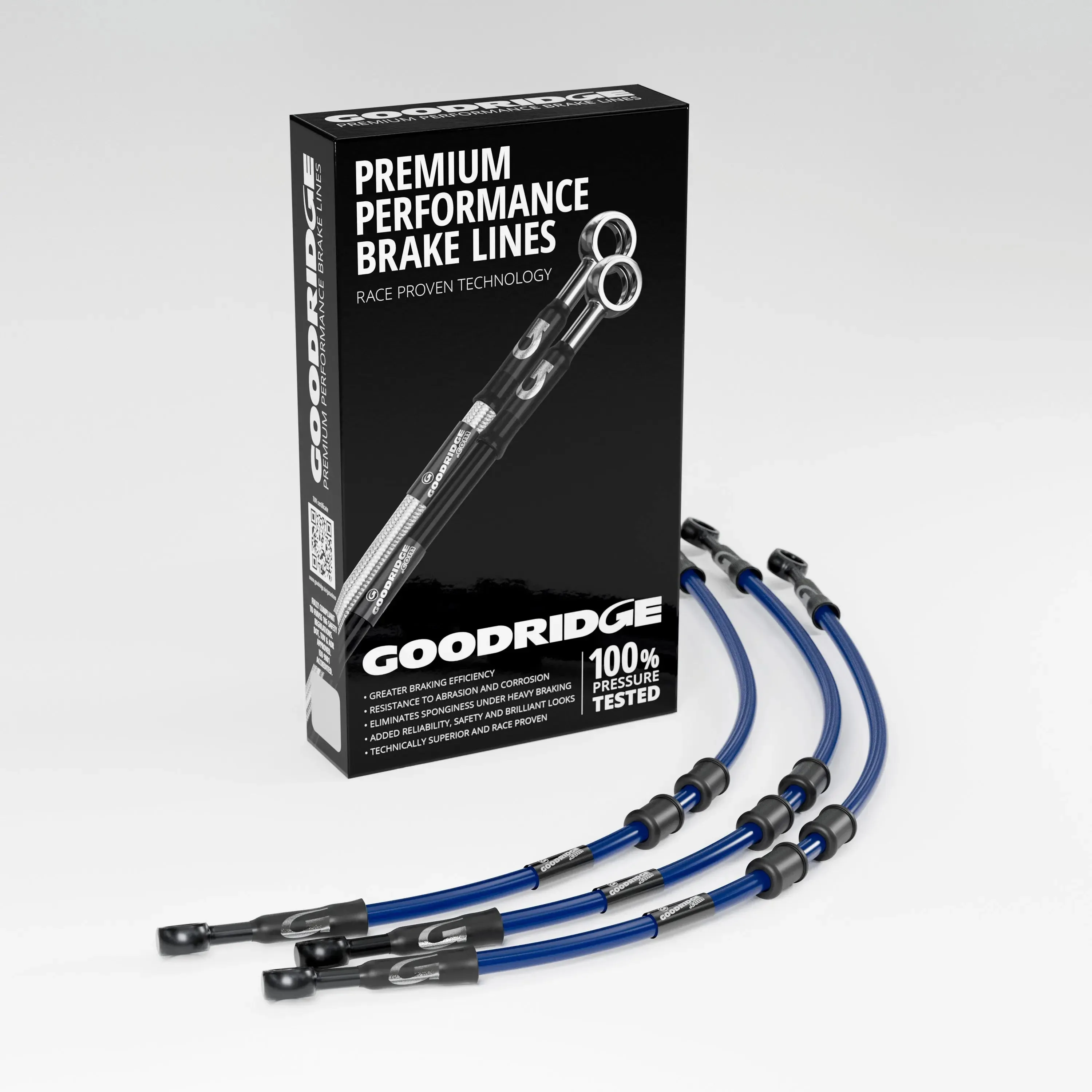 BRAKE HOSE KIT FOR TRIUMPH STREET TRIPLE 675R 09-15