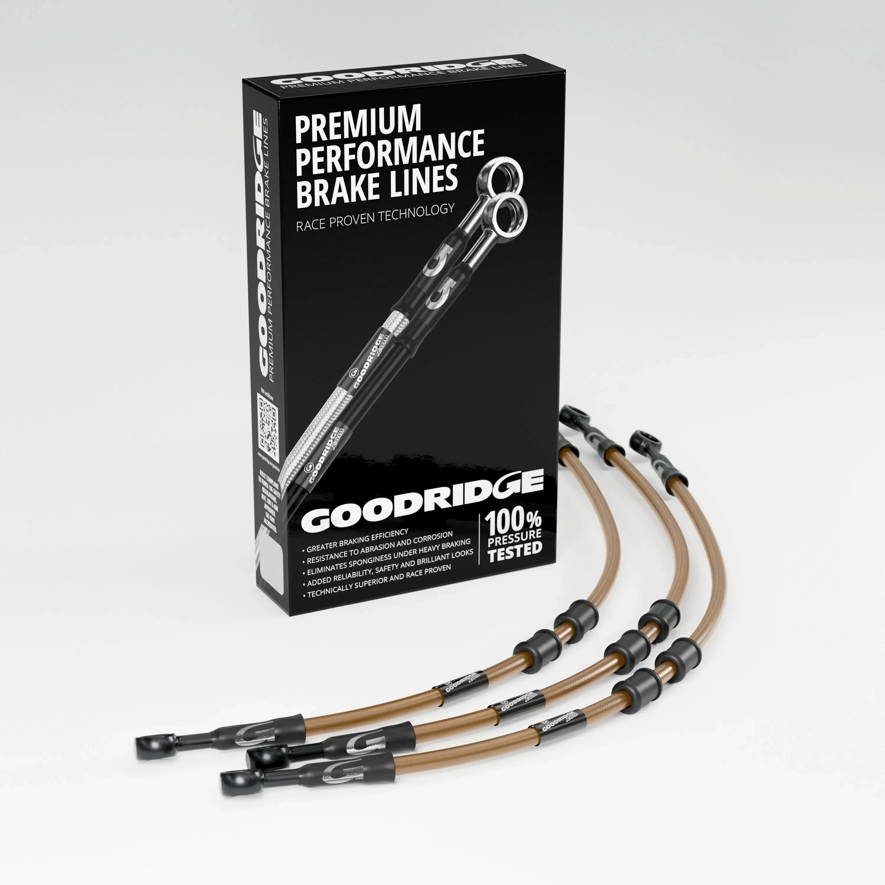 BRAKE HOSE KIT FOR TRIUMPH STREET TRIPLE 675R 09-15