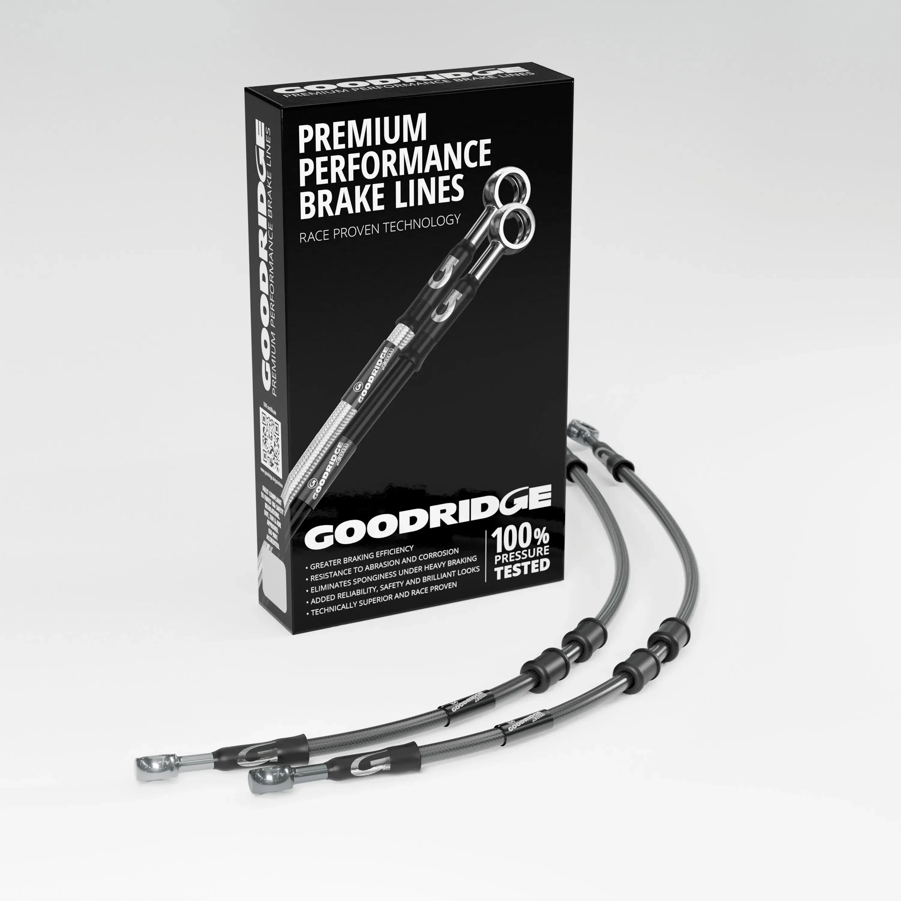 BRAKE HOSE KIT FOR TRIUMPH STREET TRIPLE 675R 09-15