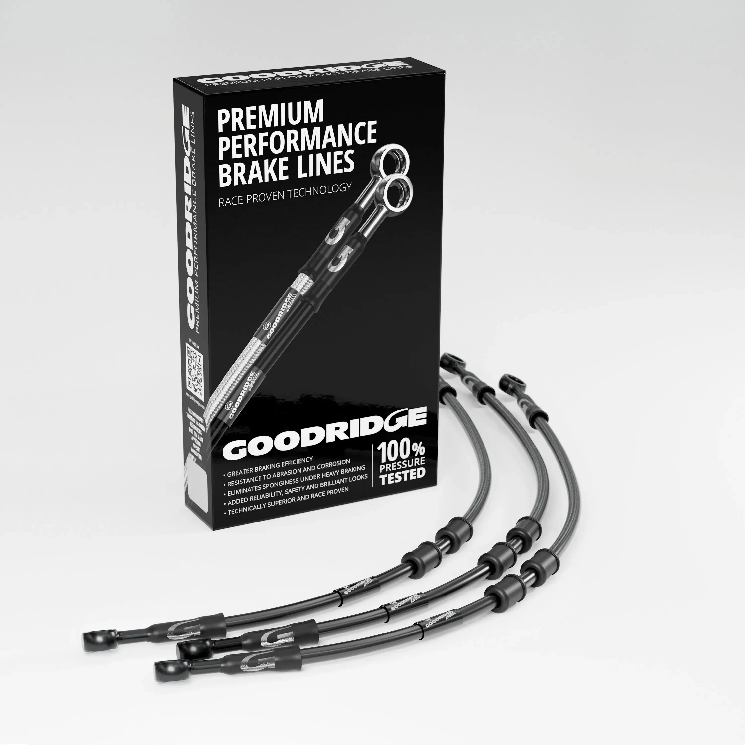 BRAKE HOSE KIT FOR TRIUMPH STREET TRIPLE 675R 09-15