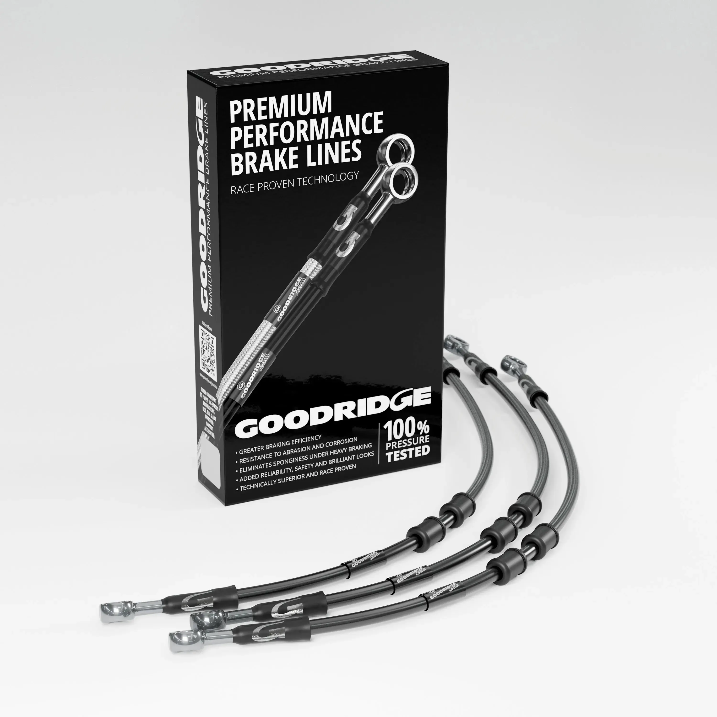 BRAKE HOSE KIT FOR TRIUMPH STREET TRIPLE 675R 09-15