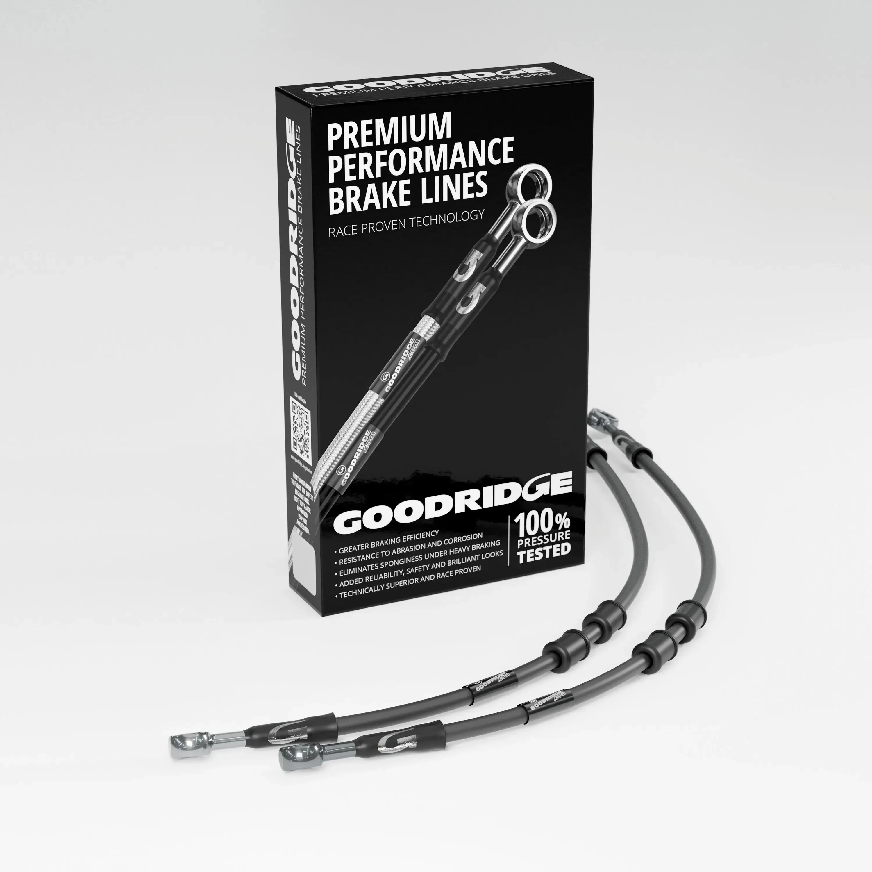 BRAKE HOSE KIT FOR TRIUMPH STREET TRIPLE 675R 09-15