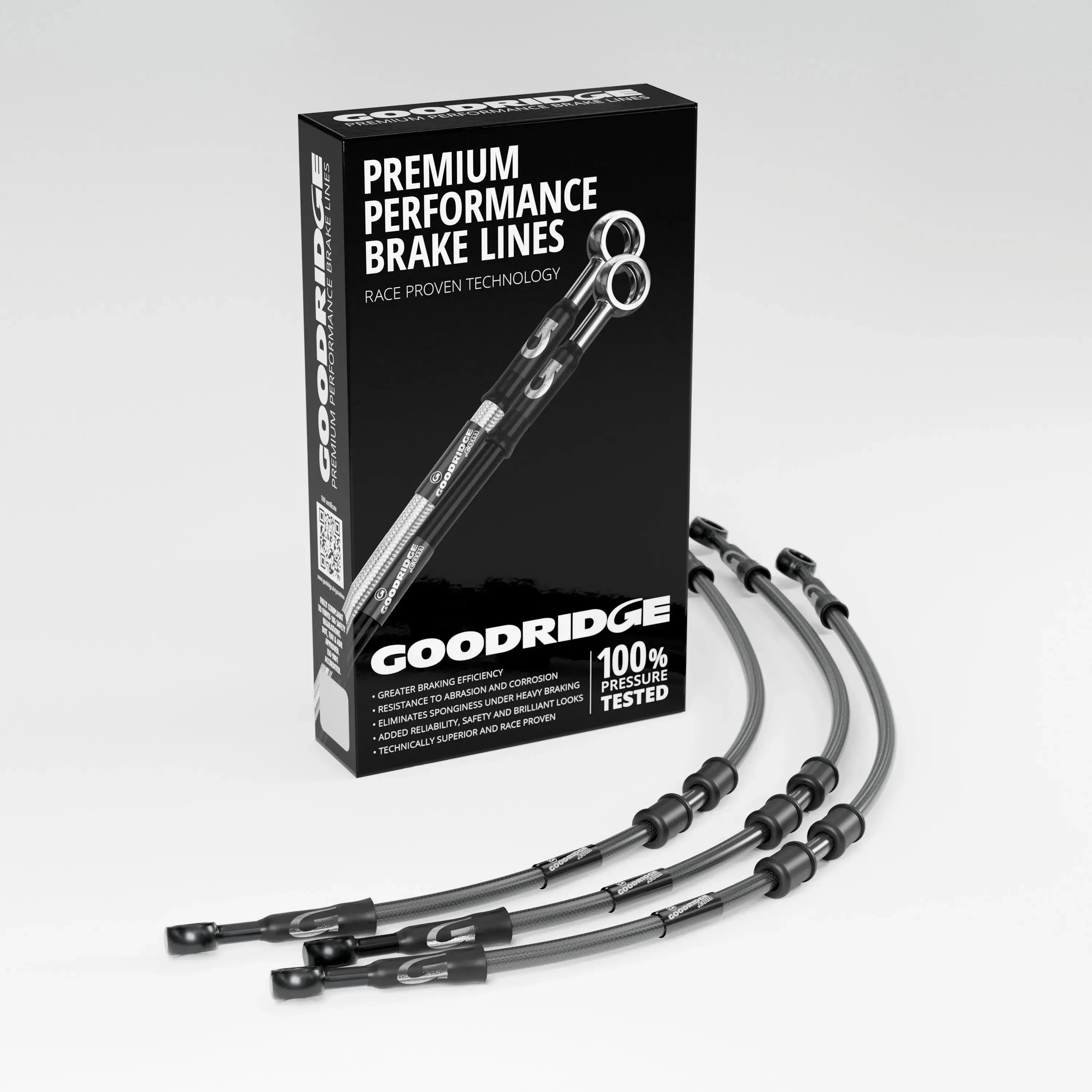 BRAKE HOSE KIT FOR TRIUMPH STREET TRIPLE 675R 09-15