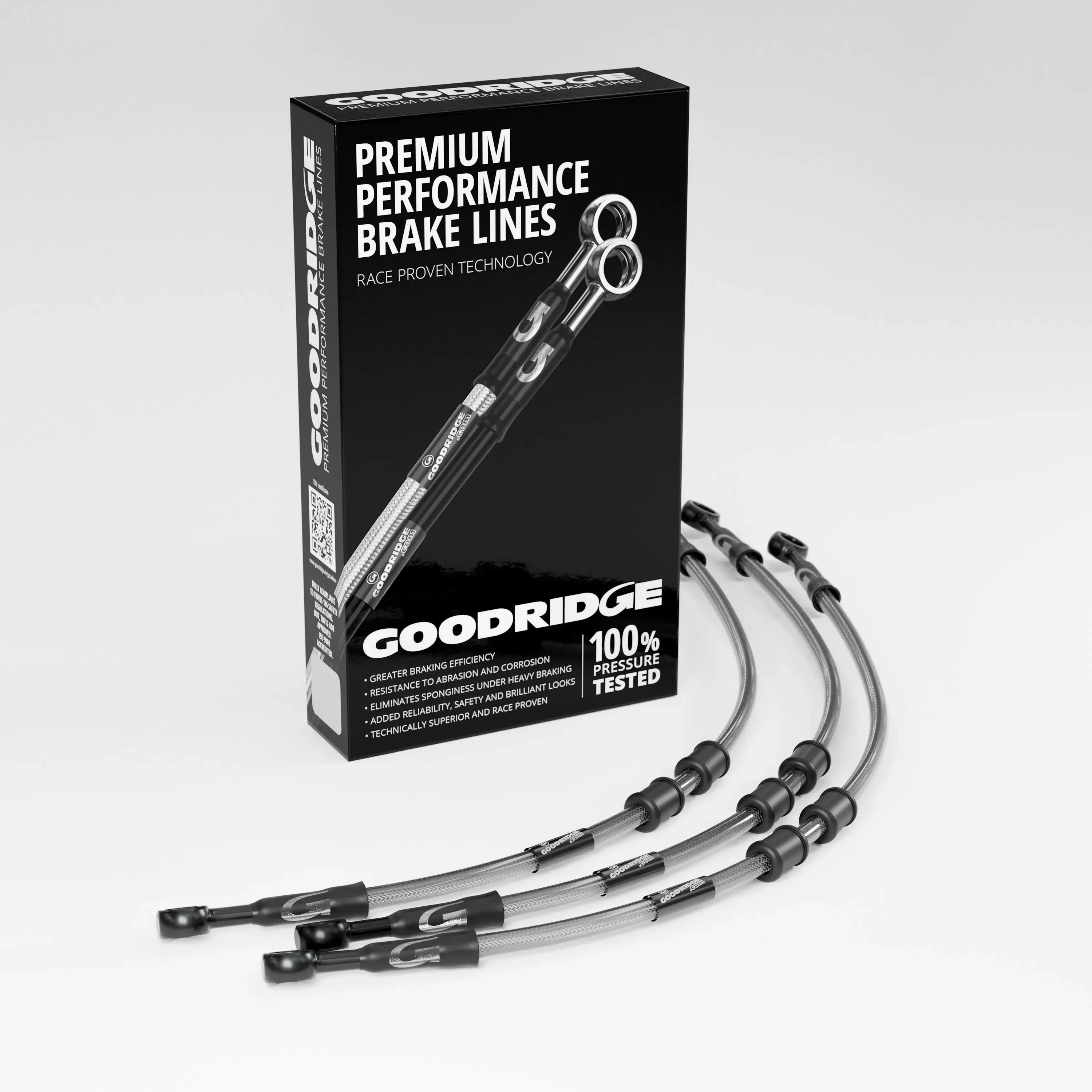BRAKE HOSE KIT FOR TRIUMPH STREET TRIPLE 675R 09-15