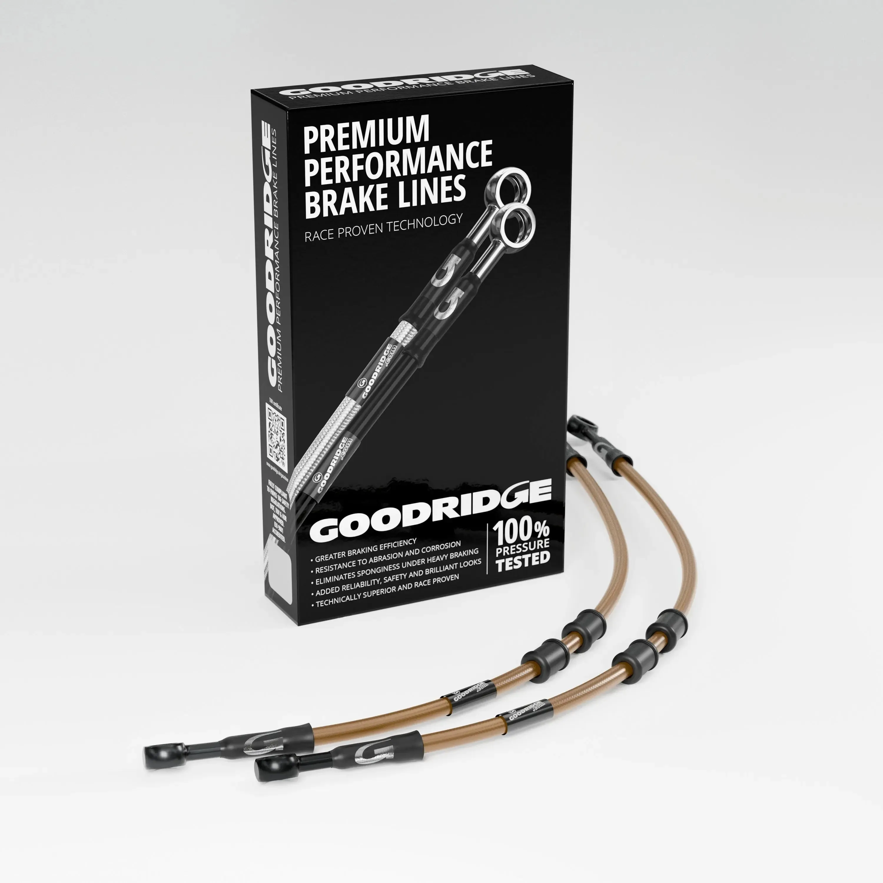 BRAKE HOSE KIT FOR TRIUMPH STREET TRIPLE 675R 09-15