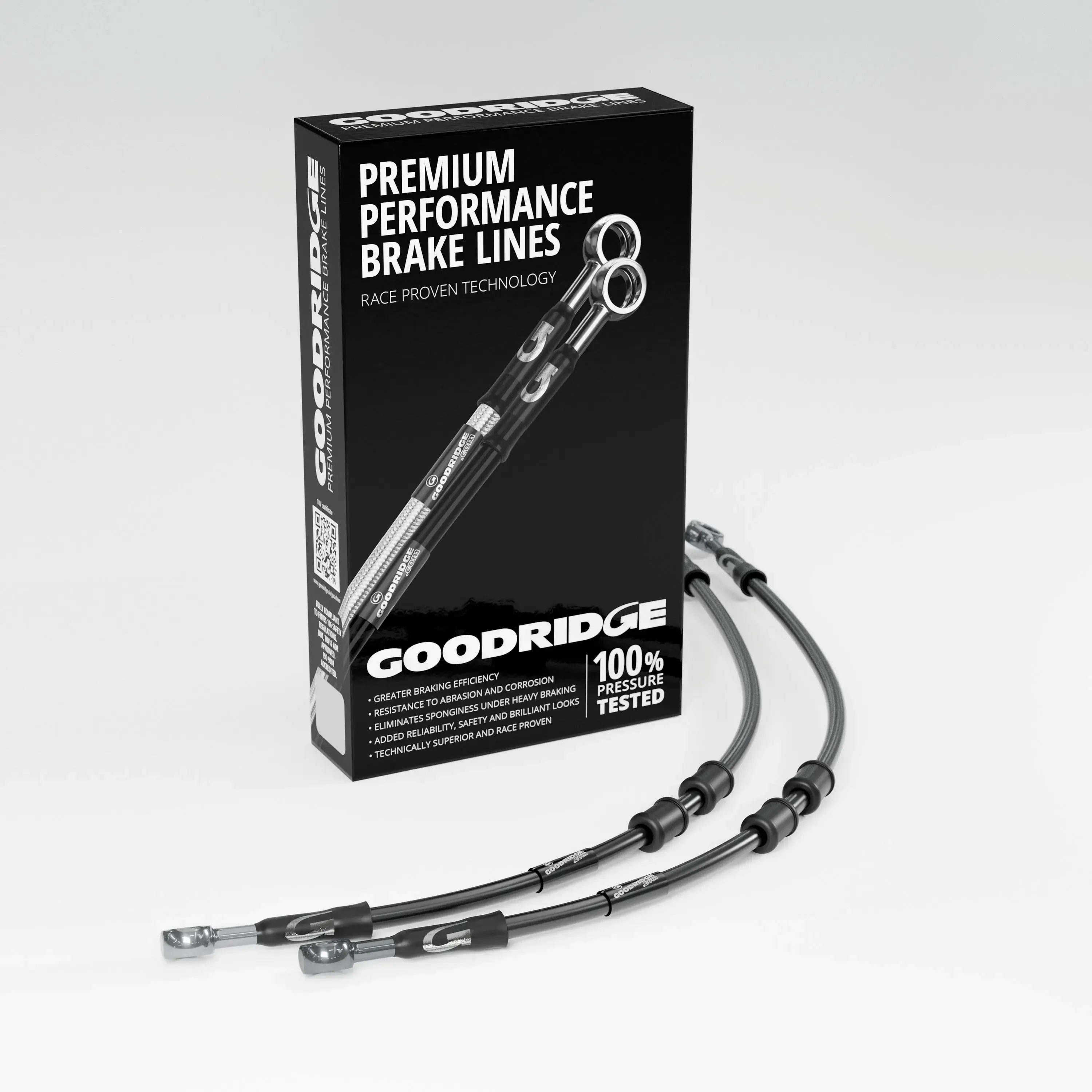 BRAKE HOSE KIT FOR TRIUMPH STREET TRIPLE 675R 09-15