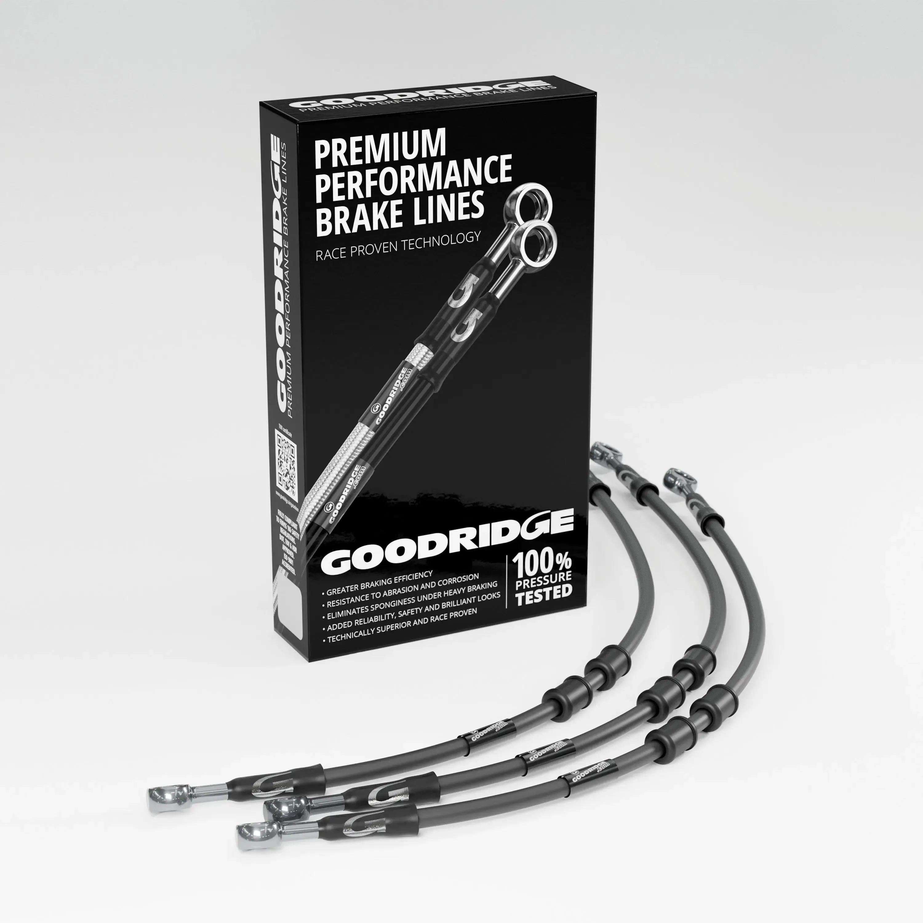 BRAKE HOSE KIT FOR TRIUMPH STREET TRIPLE 675R 09-15