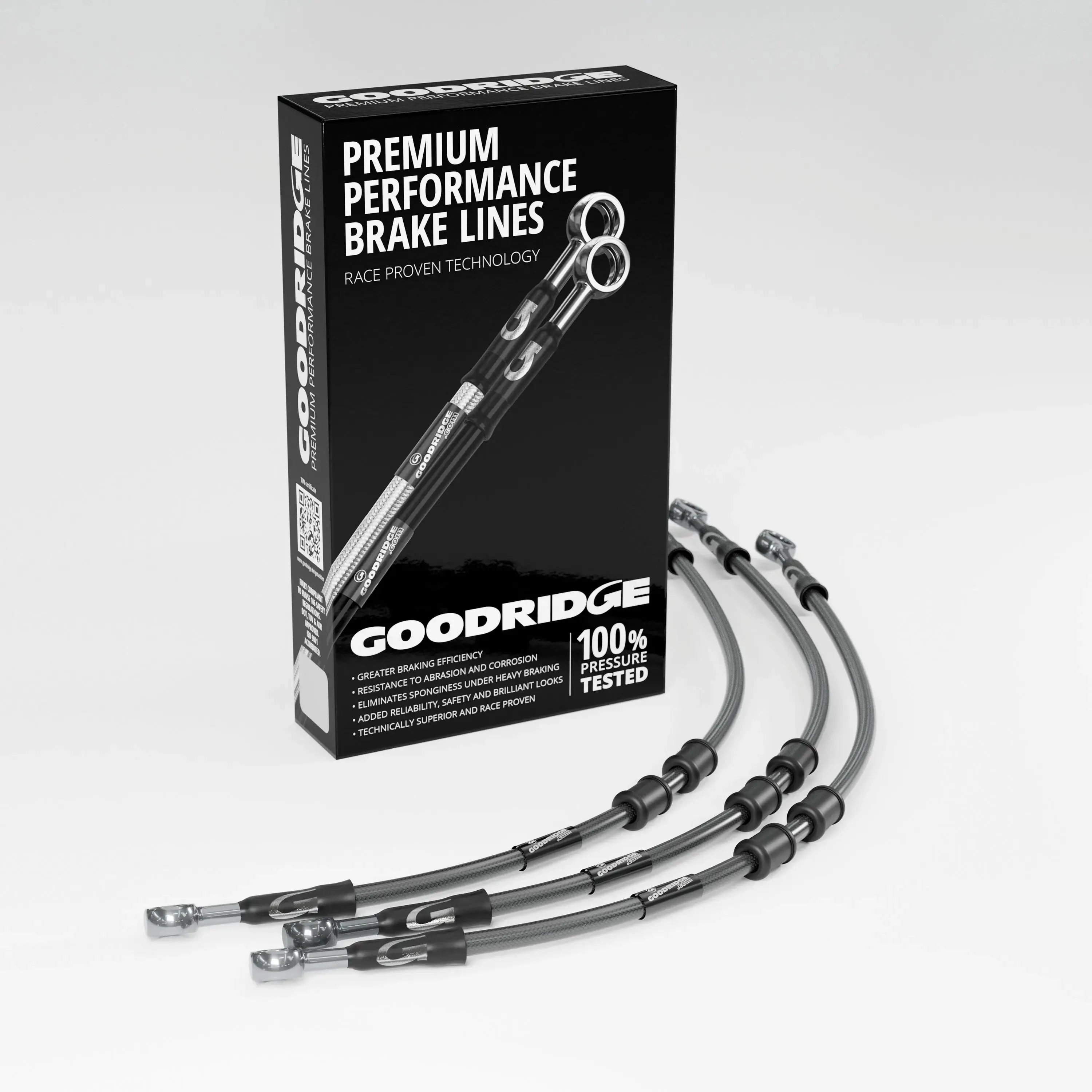 BRAKE HOSE KIT FOR TRIUMPH STREET TRIPLE 675R 09-15