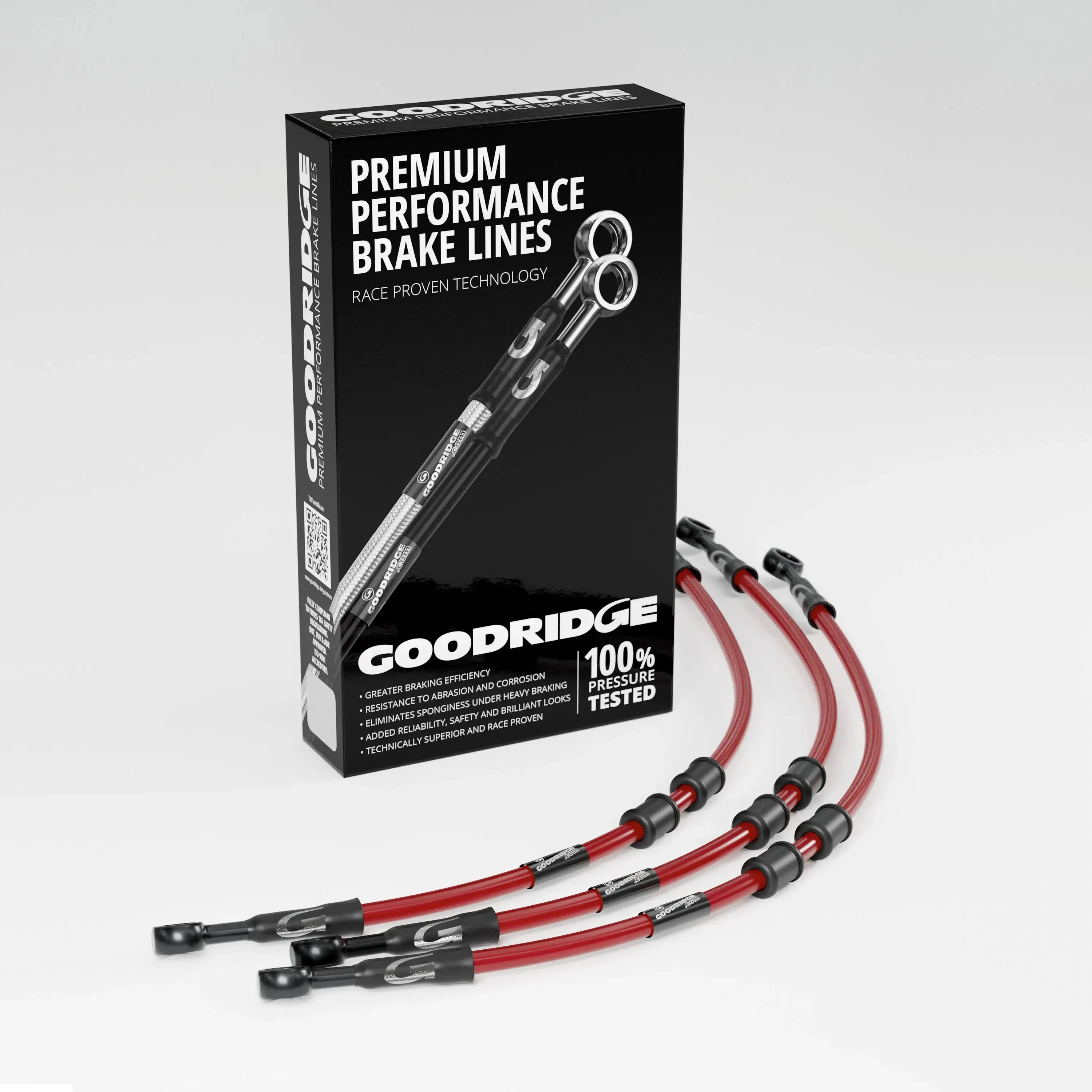 BRAKE HOSE KIT FOR TRIUMPH STREET TRIPLE 675R 09-15