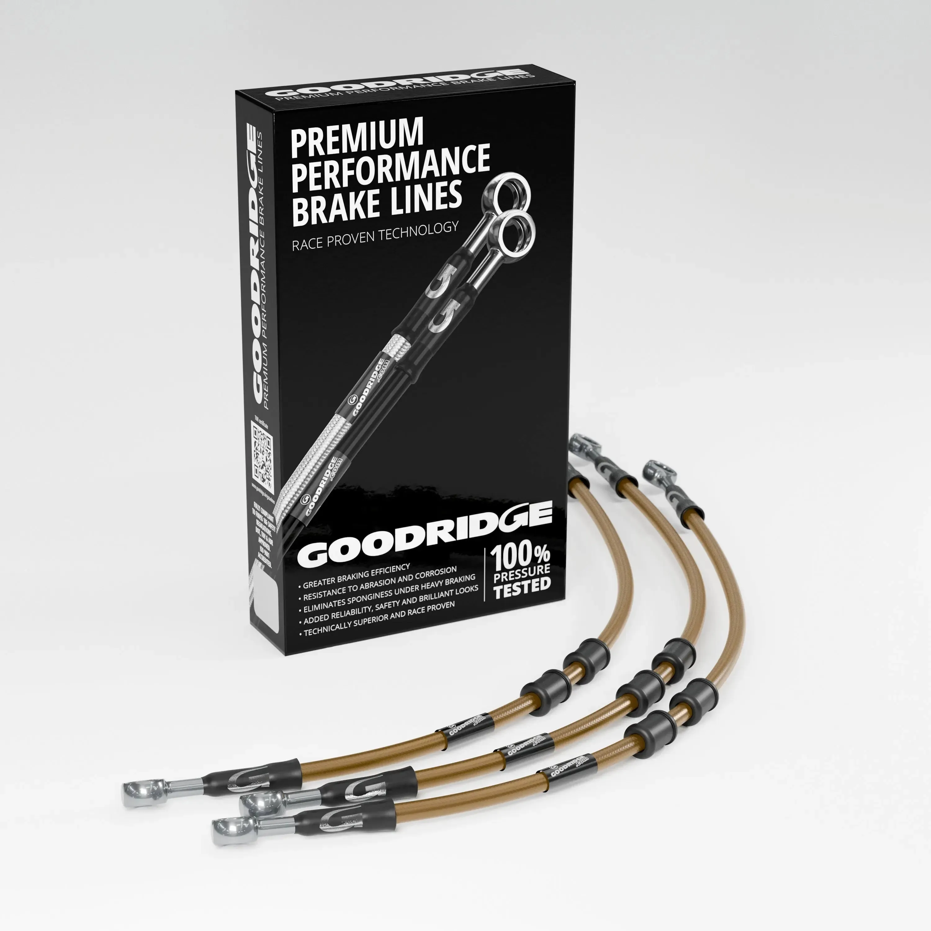 BRAKE HOSE KIT FOR TRIUMPH STREET TRIPLE 675R 09-15
