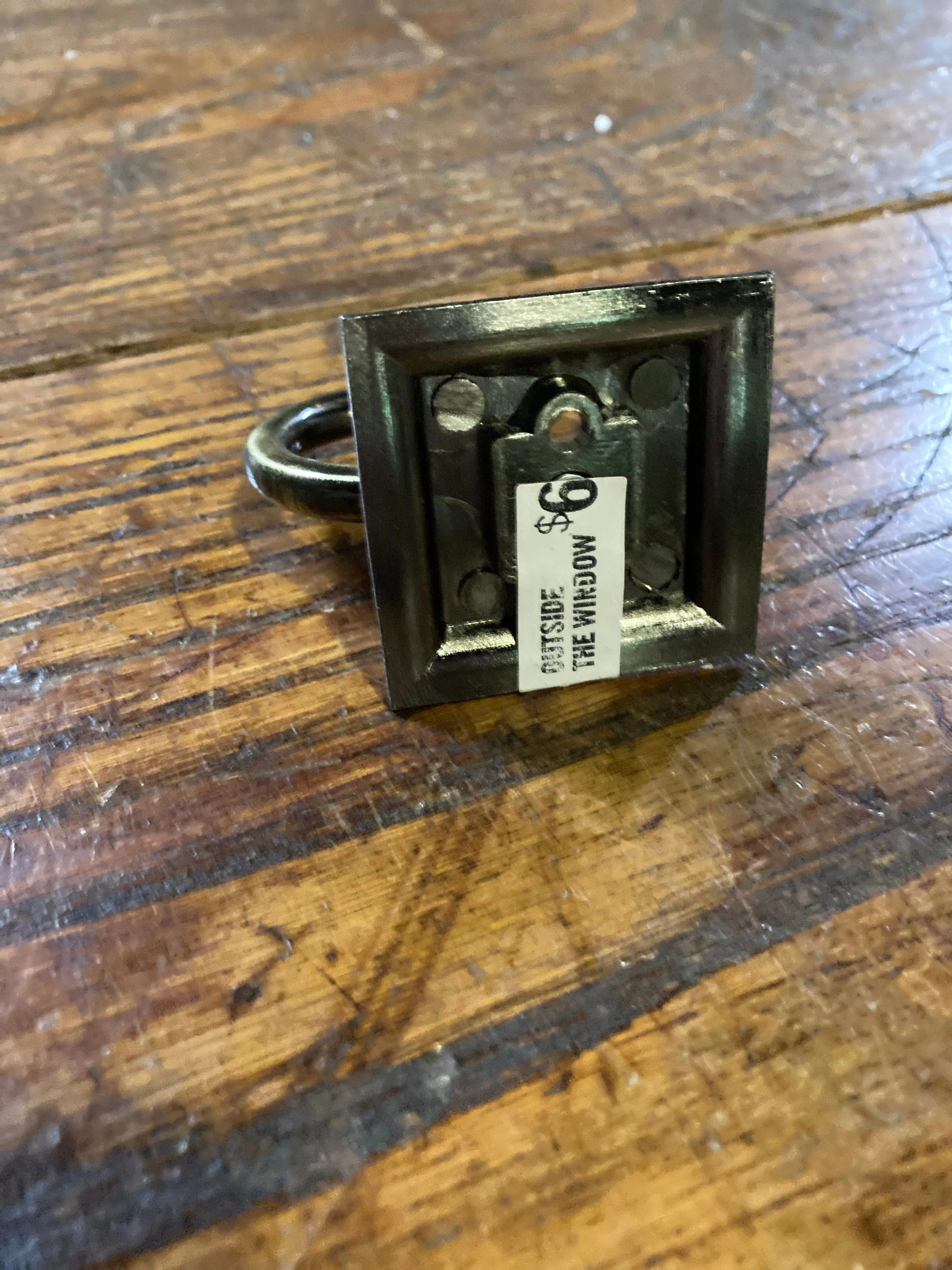Brass Single Architectural Hook