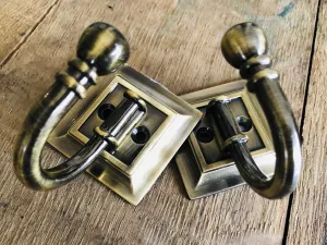 Brass Single Architectural Hook