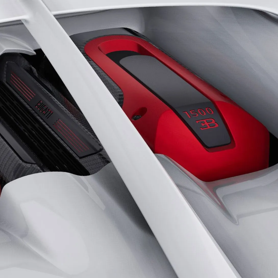 Bugatti Chiron Engine Covers