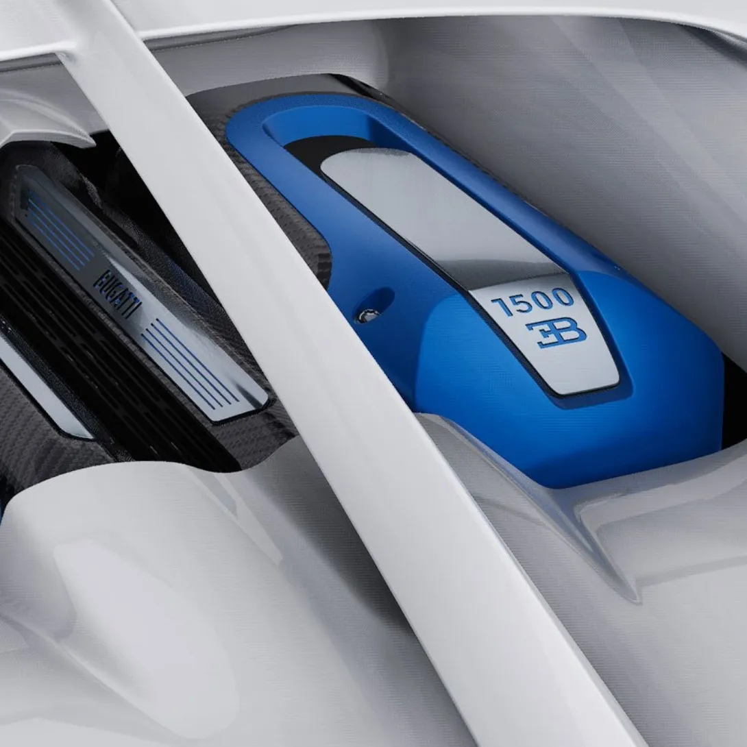 Bugatti Chiron Engine Covers