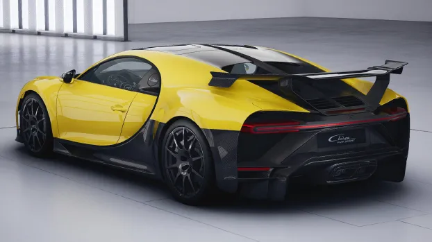 Bugatti Chiron Exhaust Tip Trim