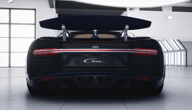 Bugatti Chiron Exhaust Tip Trim