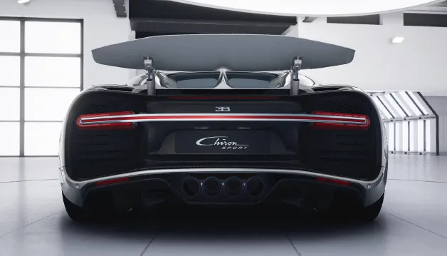 Bugatti Chiron Exhaust Tip Trim