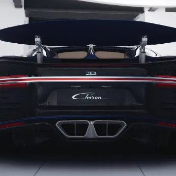 Bugatti Chiron Exhaust Tip Trim