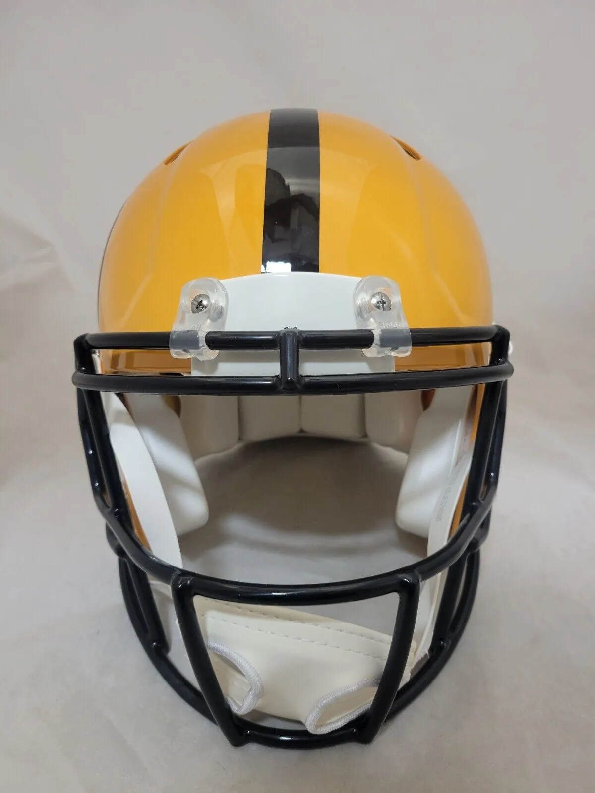 CAM HEYWARD SIGNED PITTSBURGH STEELERS F/S THROWBACK SPEED AUTHENTIC HELMET BAS