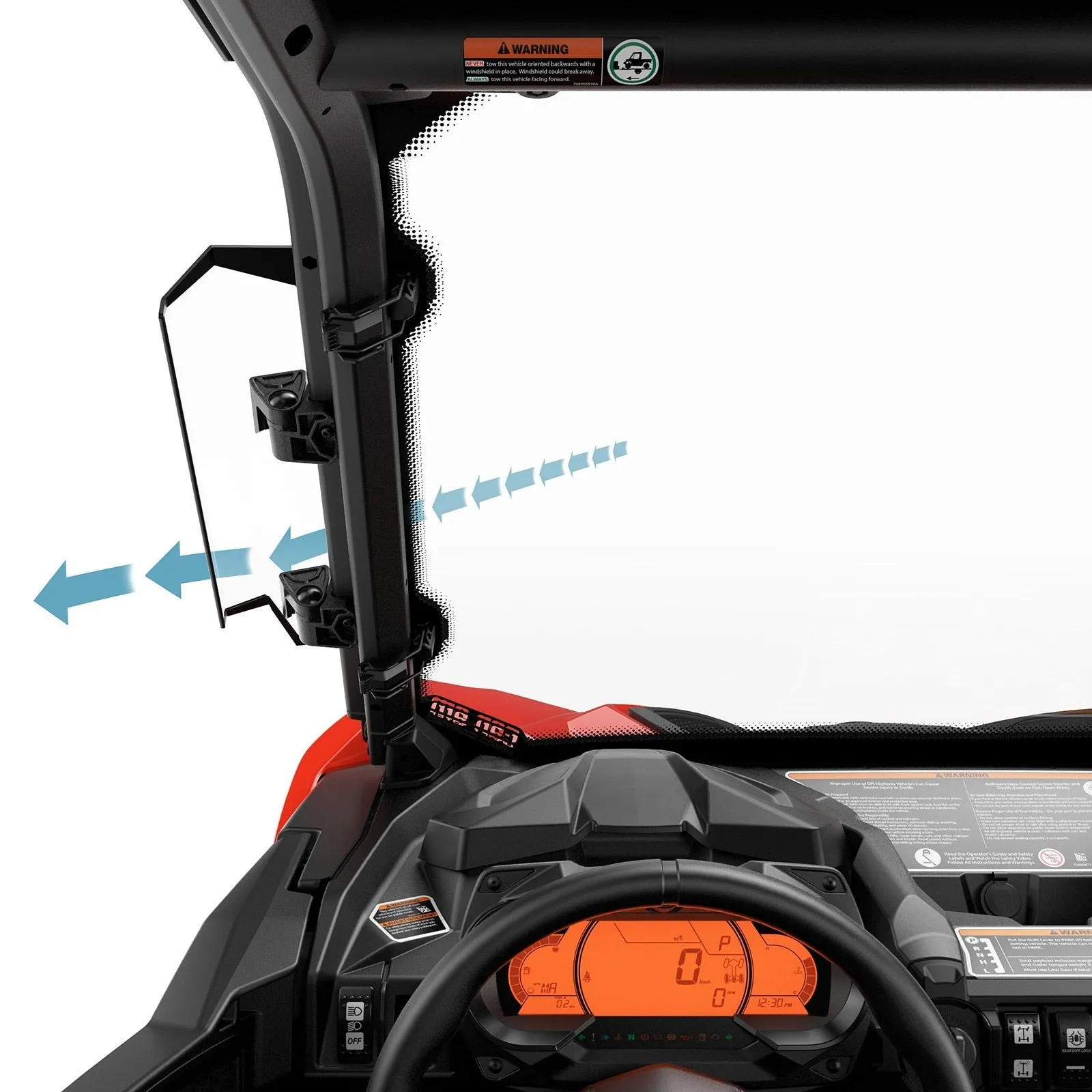 Can-Am Side Wind Deflectors | Maverick Sport, Sport MAX, Trail