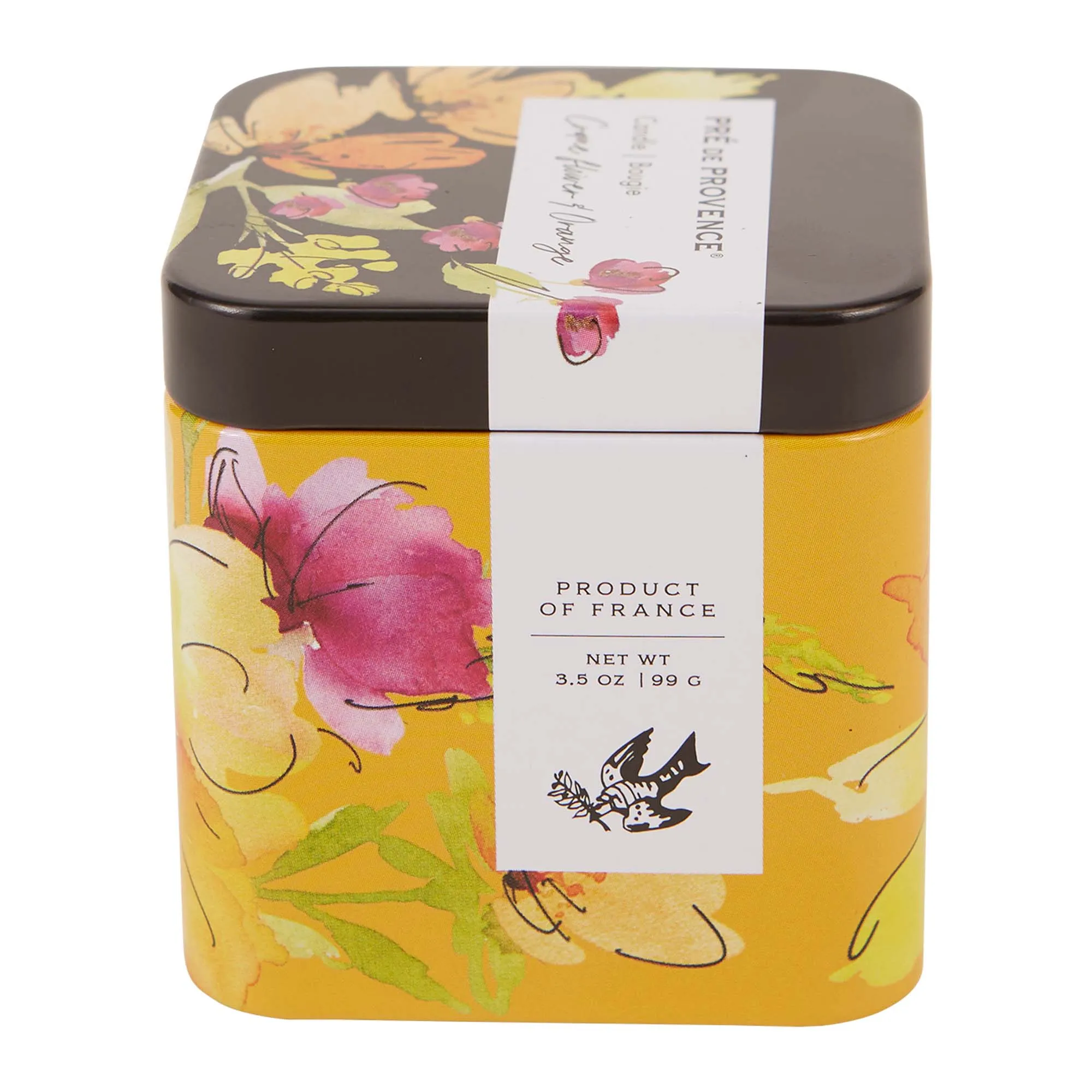 Candle Tin, Le Jardin - Crane Flower & Orange