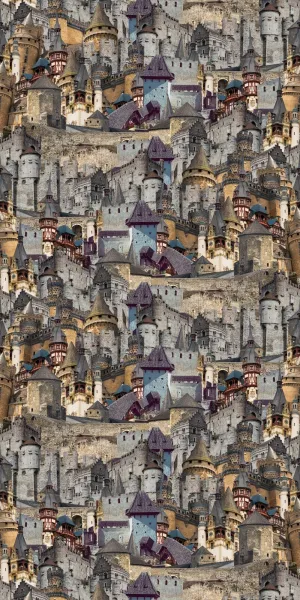 Castles Acrylic Wall Panels Home Decor 2440mmm x 1220mm