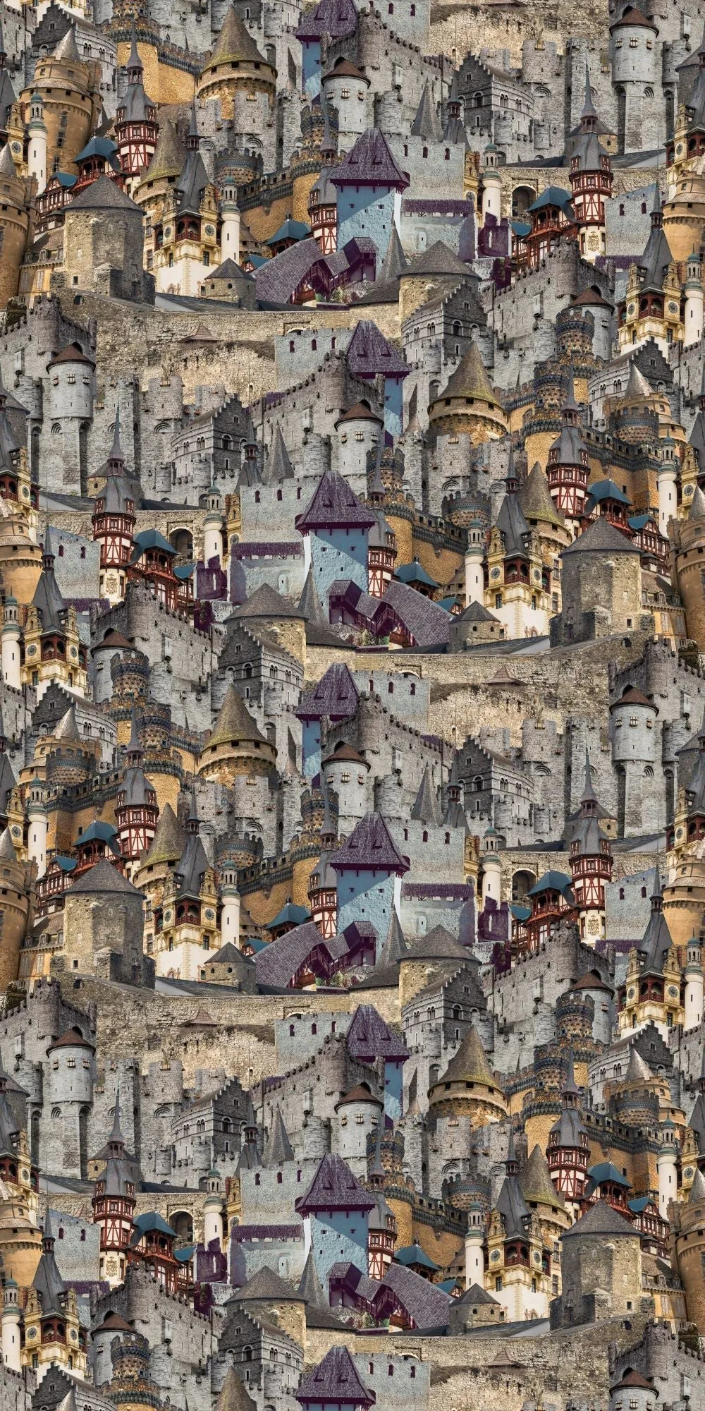 Castles Acrylic Wall Panels Home Decor 2440mmm x 1220mm