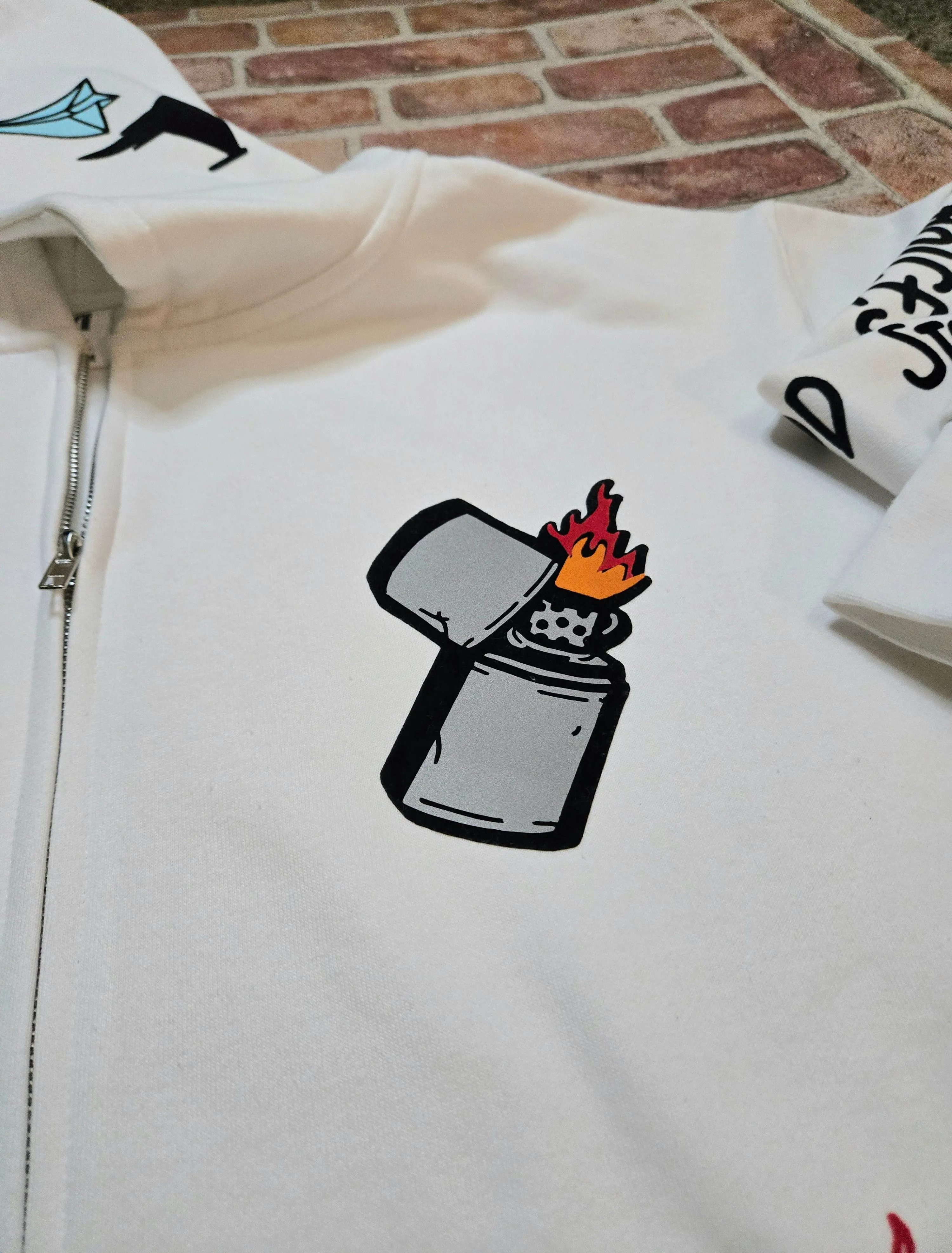 Centre Ave Sk🎱 Hoodie (Zip Up)