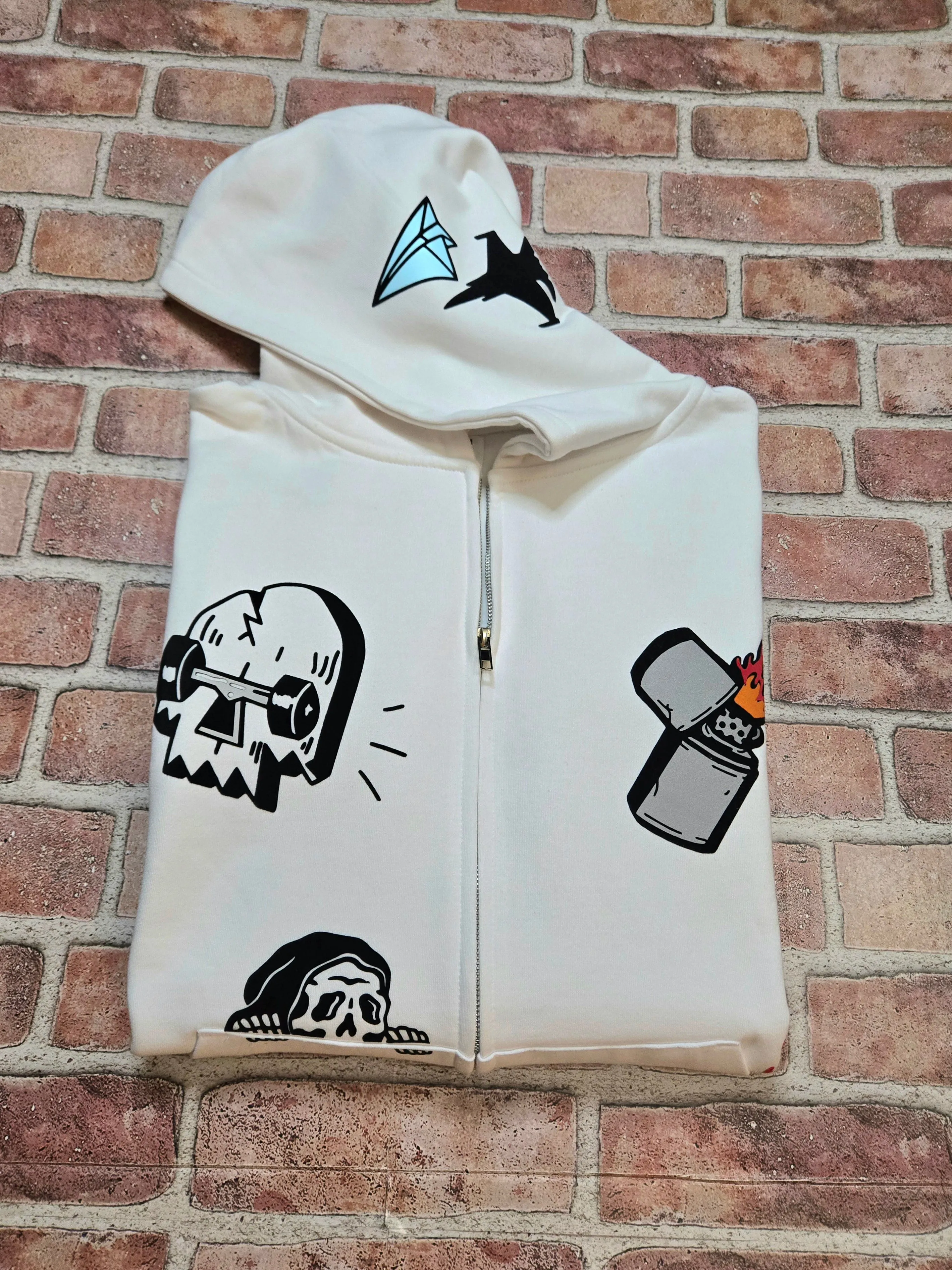 Centre Ave Sk🎱 Hoodie (Zip Up)